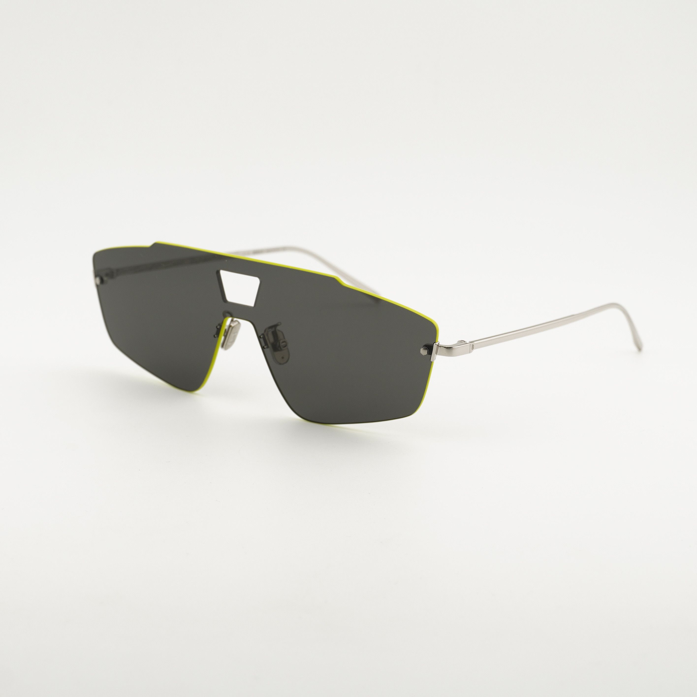 Berluti Berluti BL40019U 16D Sunglasses Palladium/Yellow Shield Fram Size ONE SIZE - 1 Thumbnail