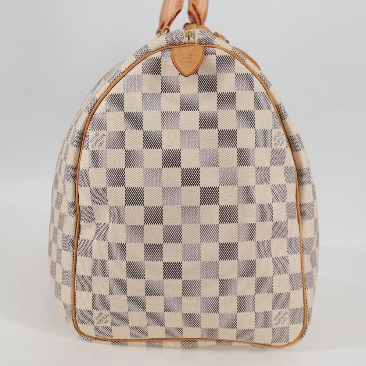 Louis Vuitton LOUIS VUITTON Damier Azur Keepall 50 Boston Bag N41430 Size ONE SIZE - 4 Thumbnail