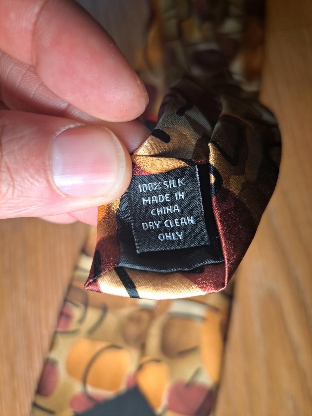 Other Jerry Garcia 100% Silk Tie Gold Multicolor Abstract Art Size ONE SIZE - 3 Thumbnail