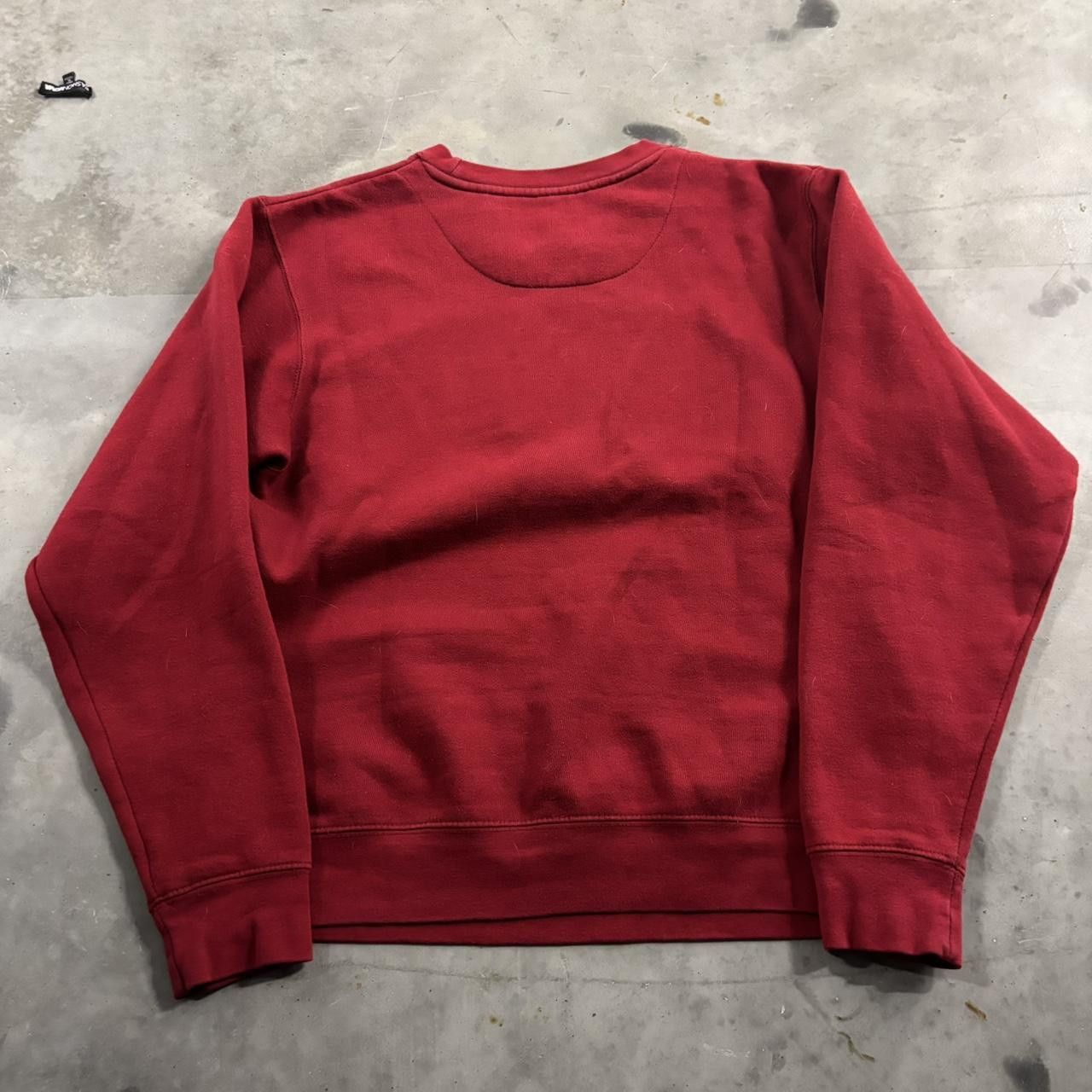 Vintage Crazy Vintage Y2K/2000s Red Alabama Spellout College Essential Sweatshirt! Fits M Size US M / EU 48-50 / 2 - 5 Thumbnail