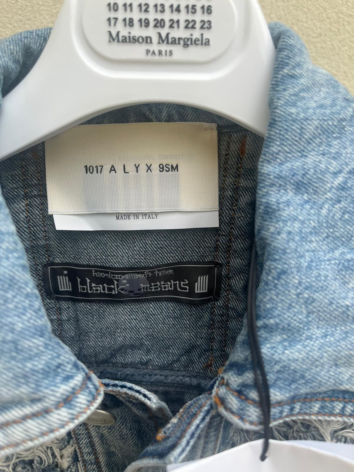 Alyx × Blackmeans Distressed Denim Jacket in Blue Size US L / EU 52-54 / 3 - 12 Thumbnail