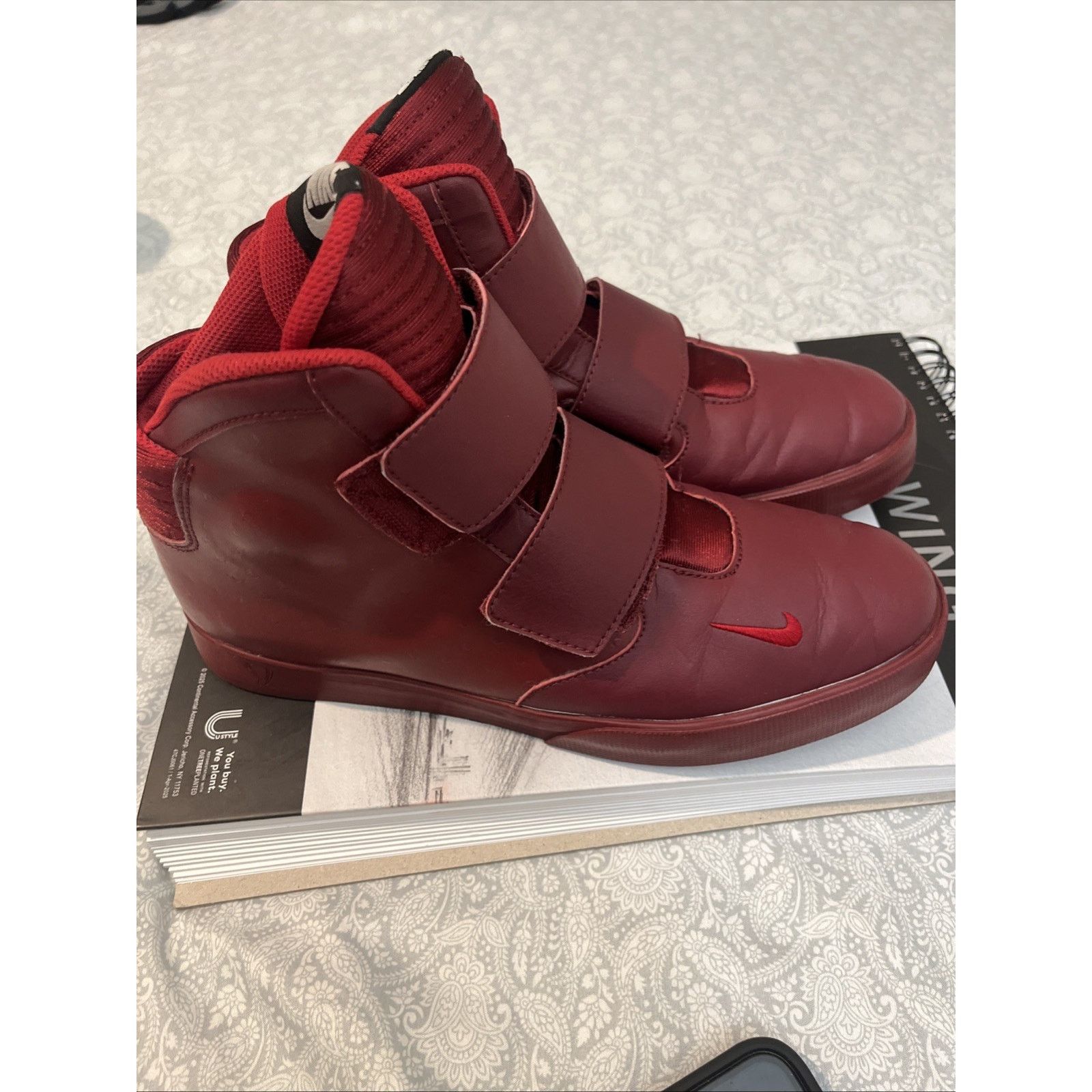 Nike Nike Flystepper 2K3 Red High Top Sneakers Men’s Size 8.5 Size US 8.5 / EU 41-42 - 3 Thumbnail