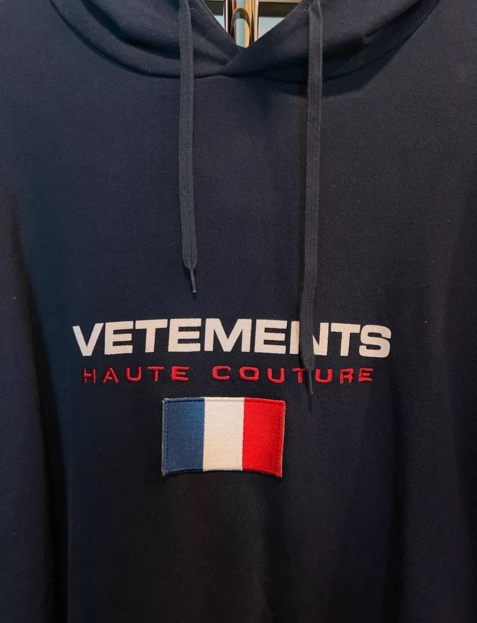 Vetements Vetements France limited edition logo hoodie sweatshirt -DMC Size US S / EU 44-46 / 1 - 3 Thumbnail