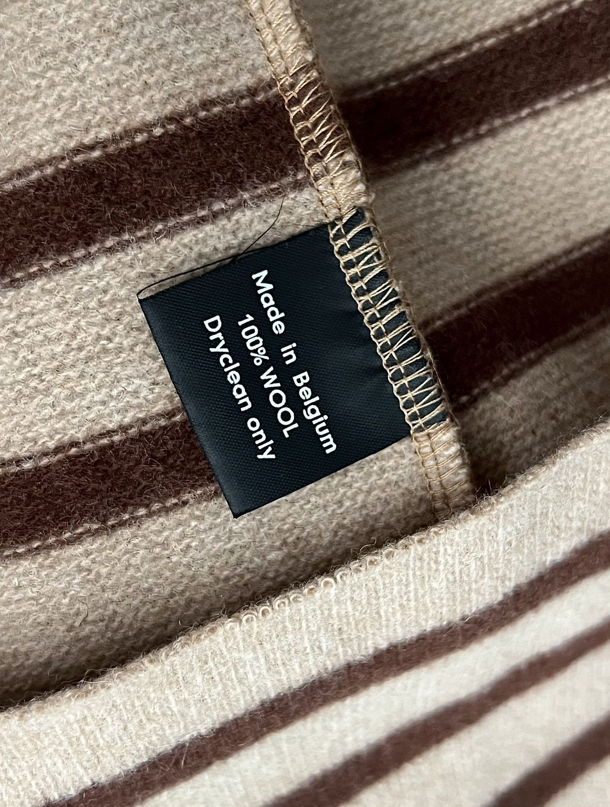 Raf Simons AW2001-2002 Raf Simons Riot Riot Riot Tan Runway Turtleneck Size US XL / EU 56 / 4 - 14 Thumbnail