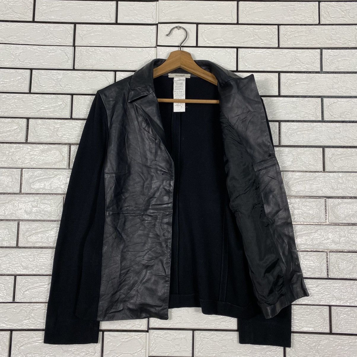 Japanese Brand 📌Biker Bondage Leather Jacket Designer Pegorer Punk Style Size US S / EU 44-46 / 1 - 12 Thumbnail
