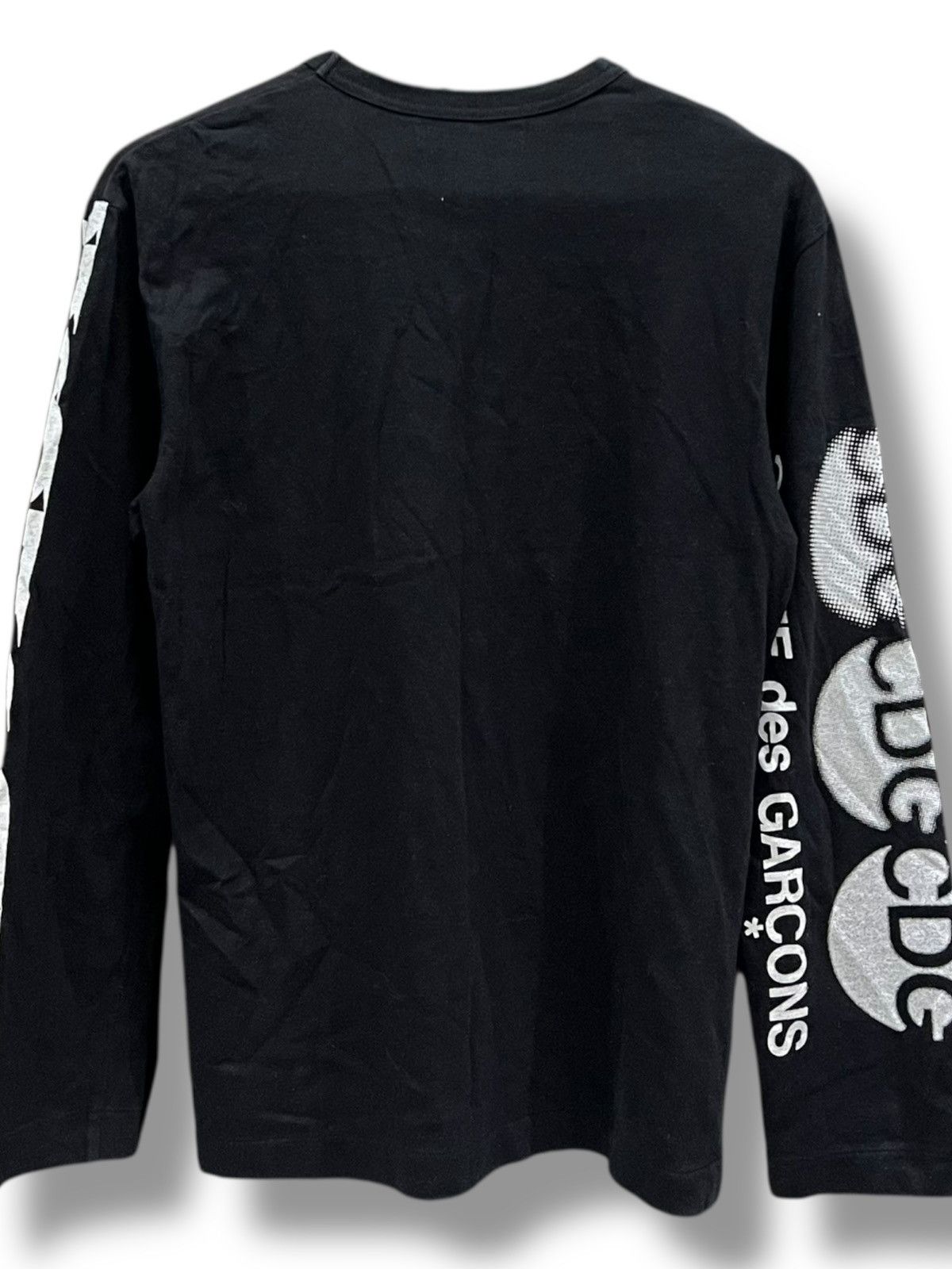 Comme des Garcons Comme des Garçons CDG Long Sleeve Logo Tee (Made in Japan) Size US M / EU 48-50 / 2 - 2 Thumbnail