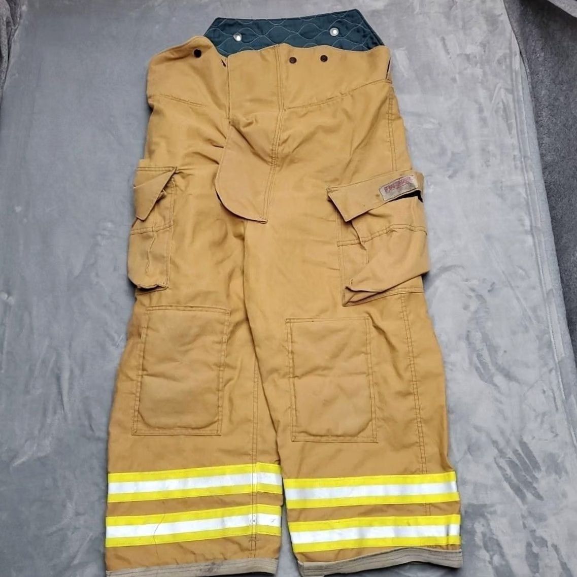 Vintage VINTAGE Fyrepel Turnout Pants Mens XL 26 Inseam Reflective Firefighter 2000s Size US 36 / EU 52 - 3 Thumbnail
