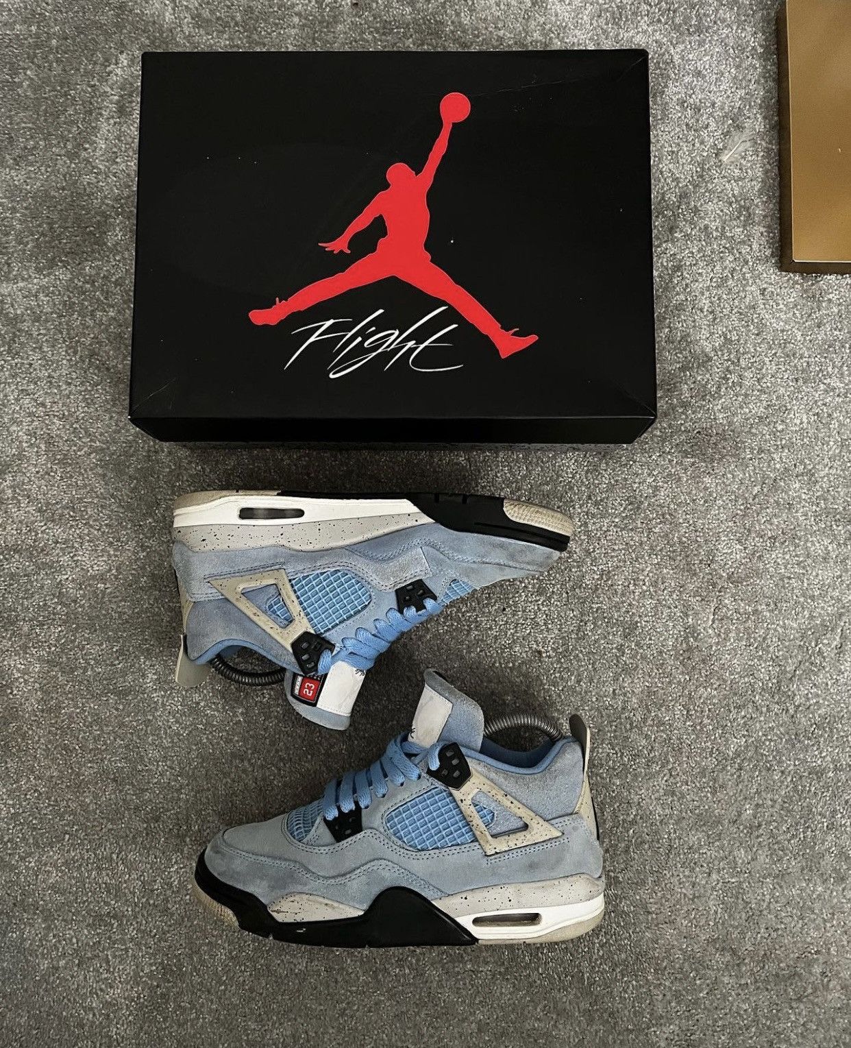 jordan 4 university blue grey