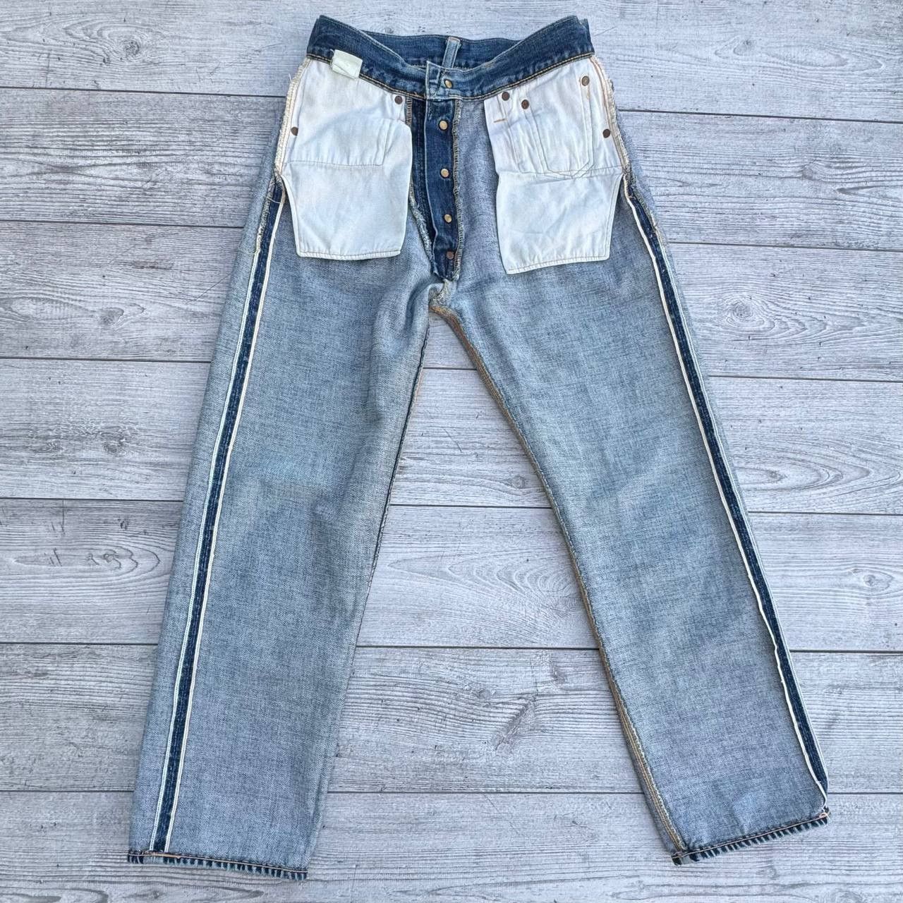Evisu Vintage Archive Evis No 2 lot 2501RXX made jn Japan jeans Size US 28 / EU 44 - 18 Thumbnail