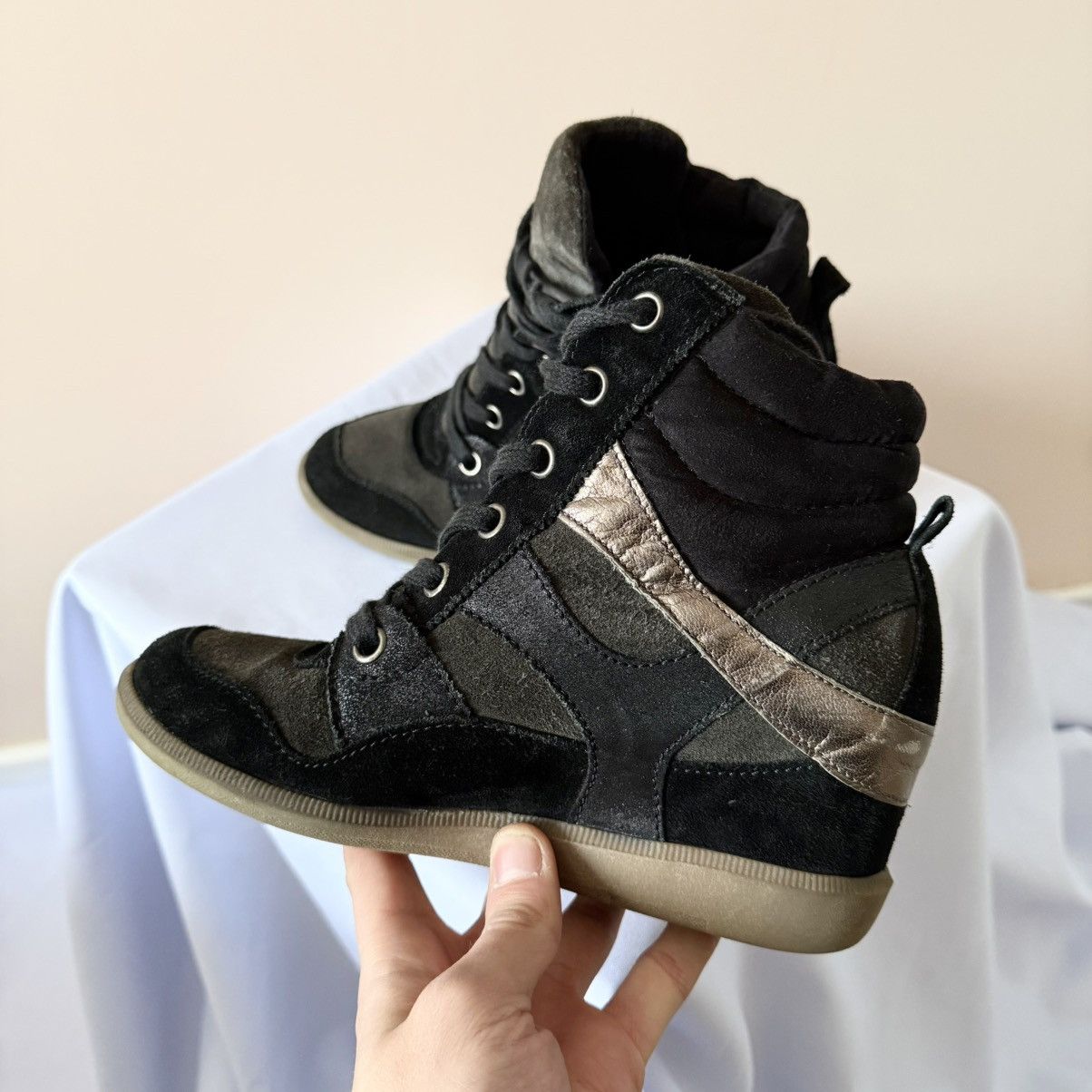 Isabel Marant Unbranded Like Isabel Marant Bekett Wedge Sneakers Shoes Size US 8 / IT 38 - 5 Thumbnail