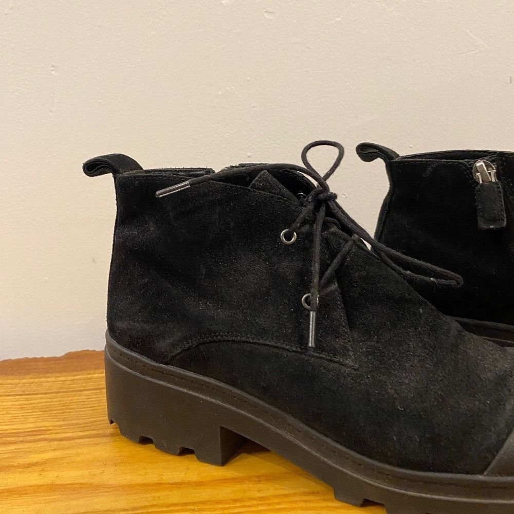Eileen Fisher Eileen Fisher Reese Waterproof Suede Boots in Black Size 8 Size US 8 / IT 38 - 2 Thumbnail