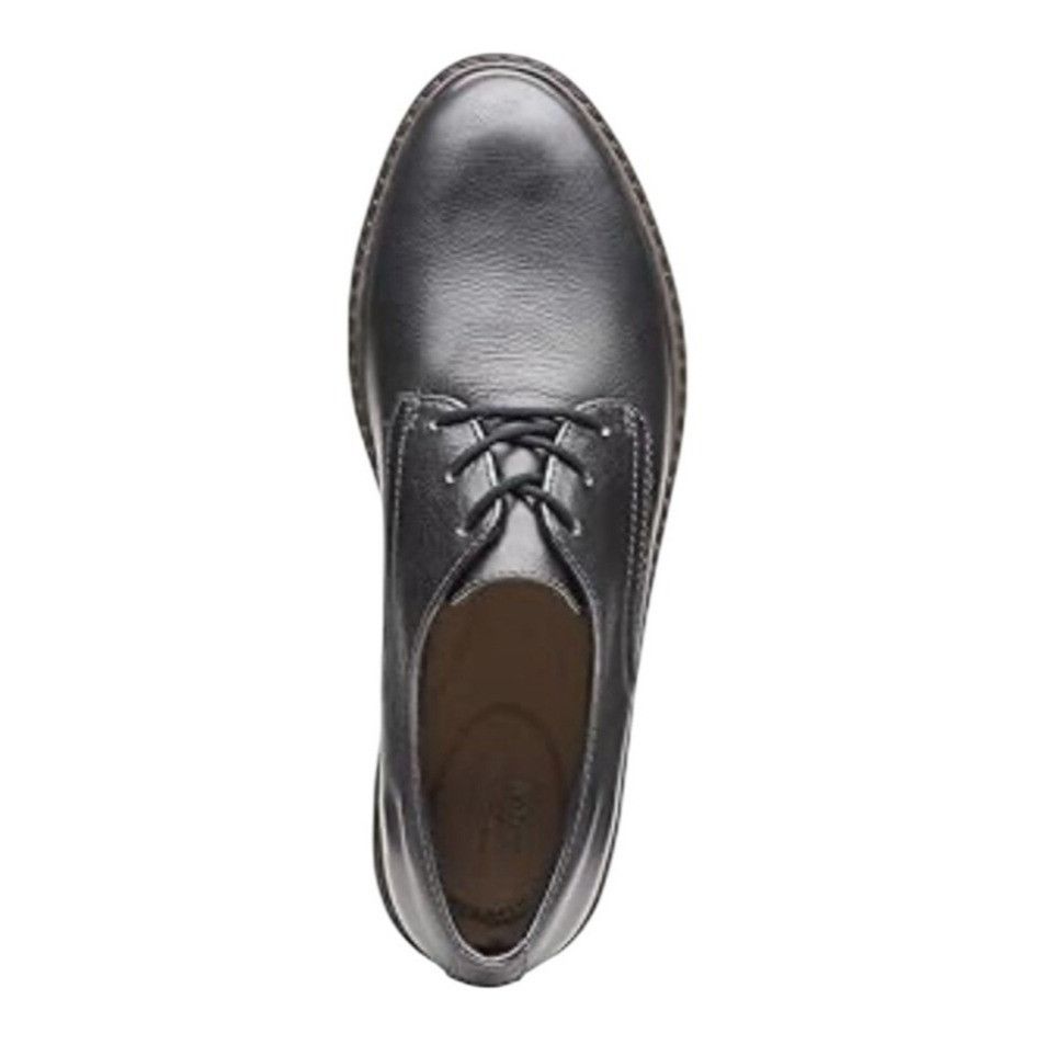 Clarks CLARKS / Airabell / Womens / Tye Oxford / Gunmetal / Leather Size US 12 / IT 42 - 6 Thumbnail