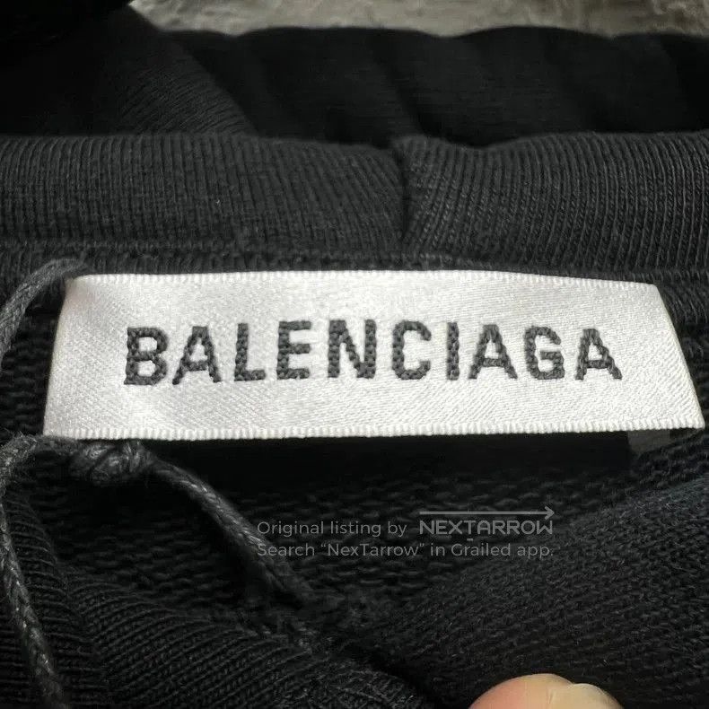 Balenciaga Balenciaga Wave Coke Black Hoodie. Size US XS / EU 42 / 0 - 3 Thumbnail