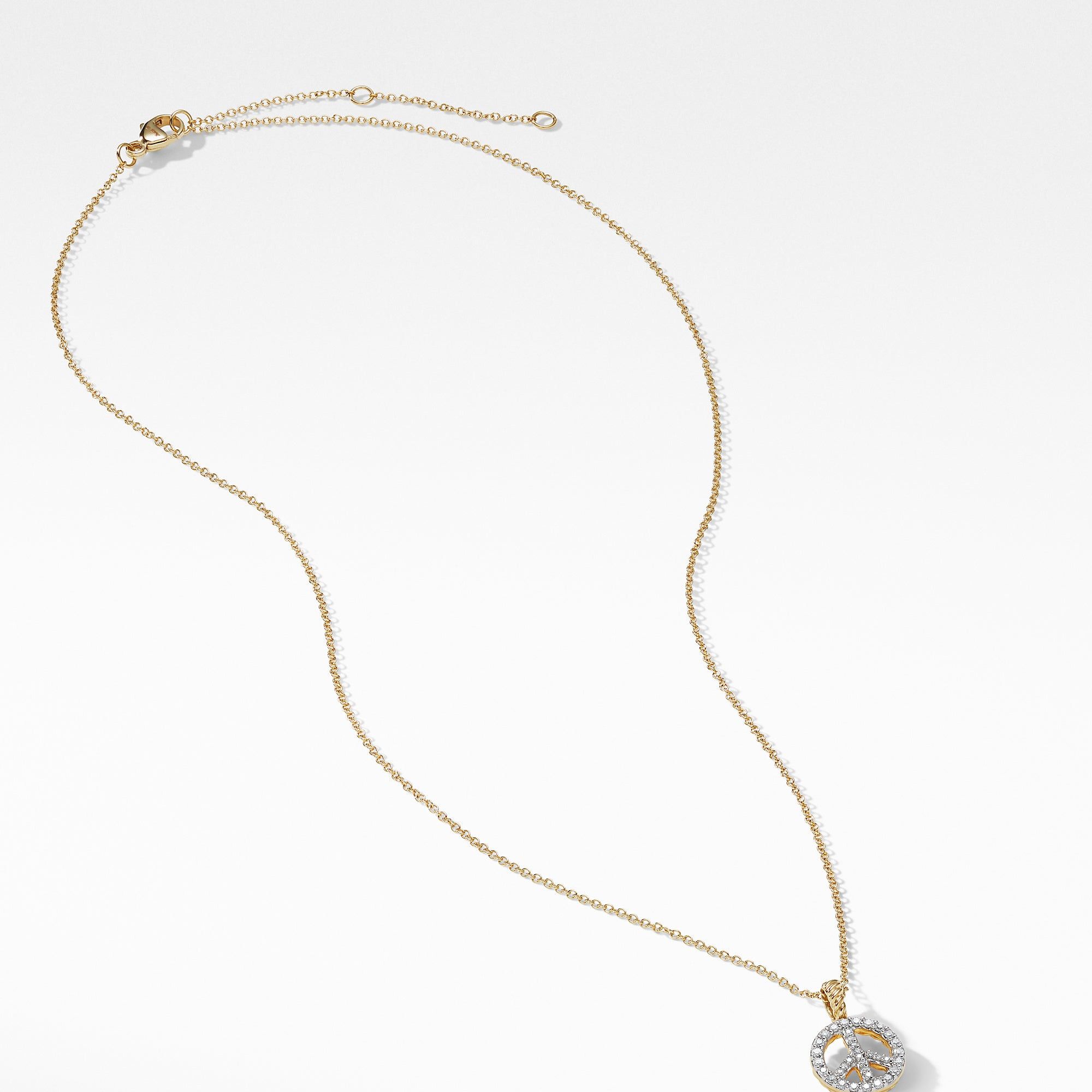 David Yurman o1w1db10325 Necklace in 18K Yellow Gold with Diamonds & 11mm Size ONE SIZE - 3 Thumbnail