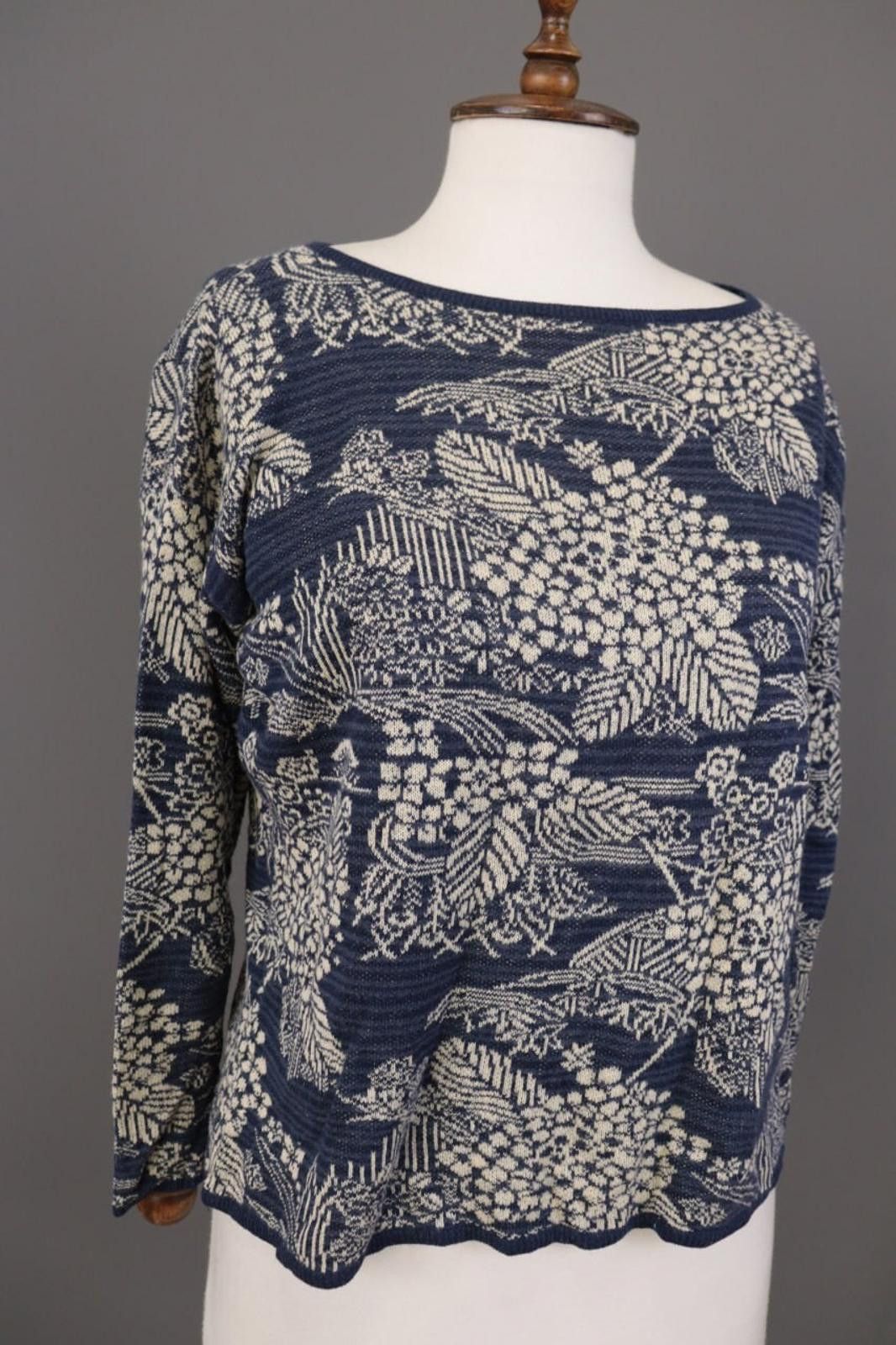 Denim & Supply Ralph Lauren Denim & Supply Ralph Lauren Blue Knit Sweater Size XS Size XS / US 0-2 / IT 36-38 - 4 Thumbnail