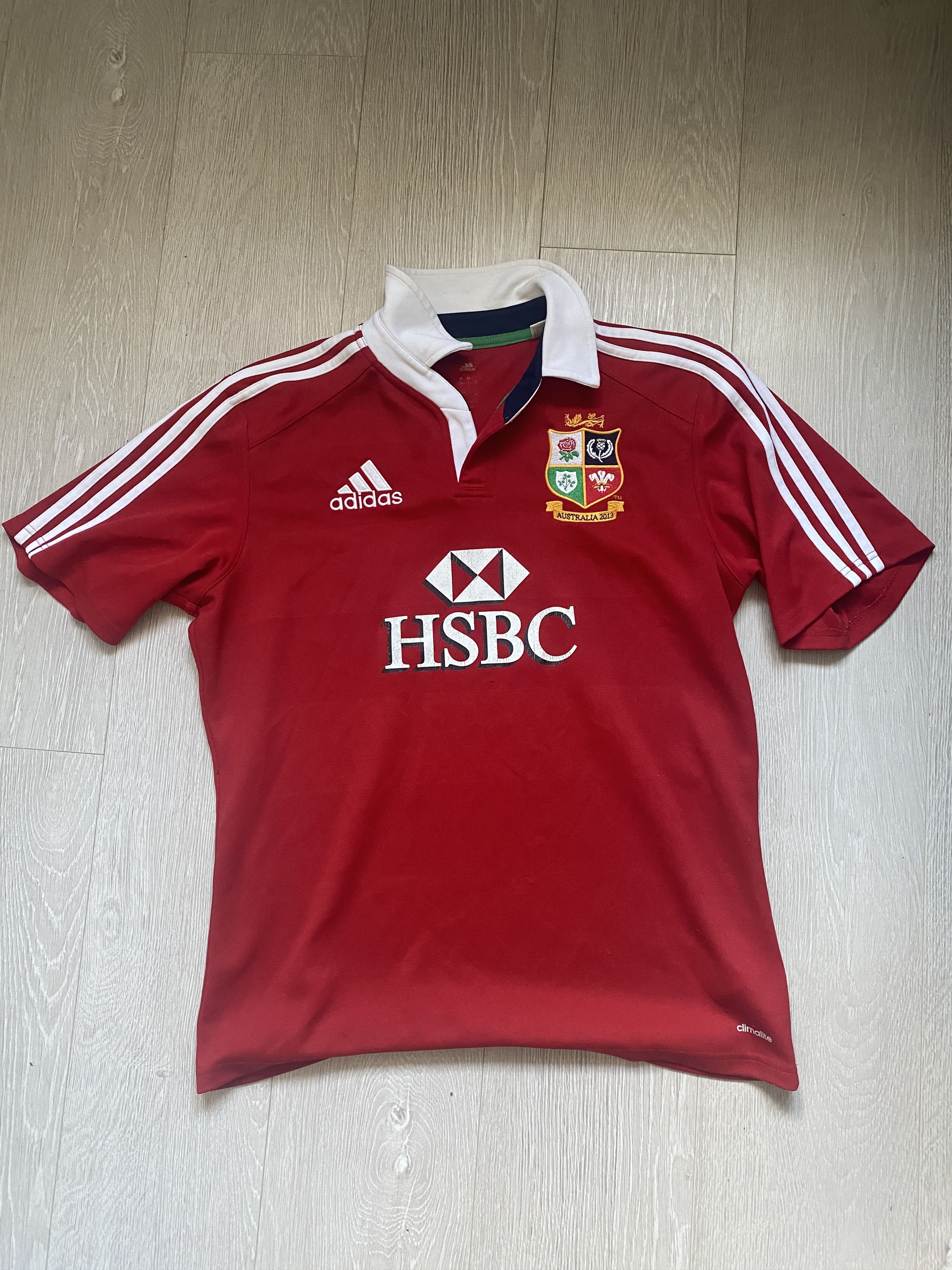 Adidas 2013 British & Irish Lions Victory in Australia Rugby large Size US L / EU 52-54 / 3 - 1 Thumbnail
