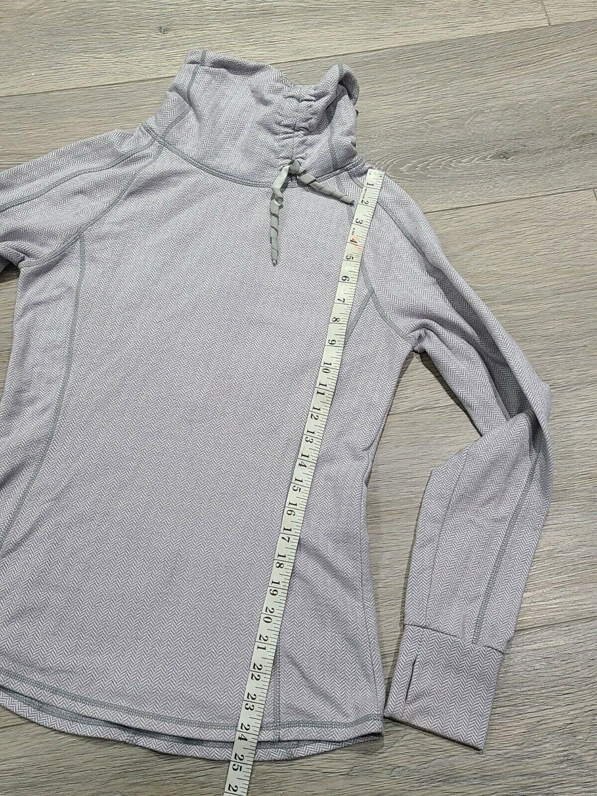 Kyodan Kyodan Jacket Petite Small Lilac turtle Neck Thumbholes Size S / US 4 / IT 40 - 5 Thumbnail
