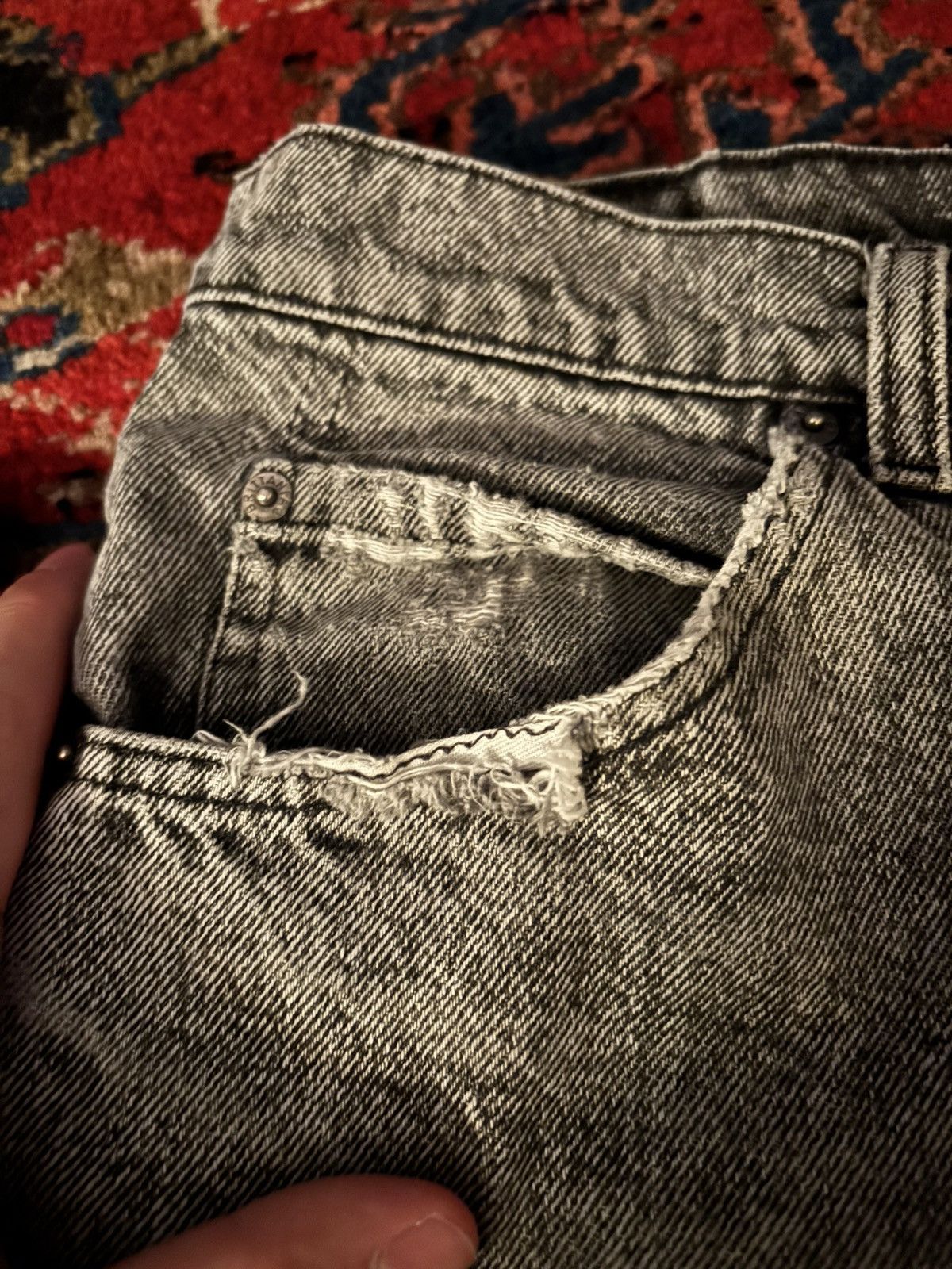 Vintage Vintage baggy jeans Size US 32 / EU 48 - 2 Thumbnail