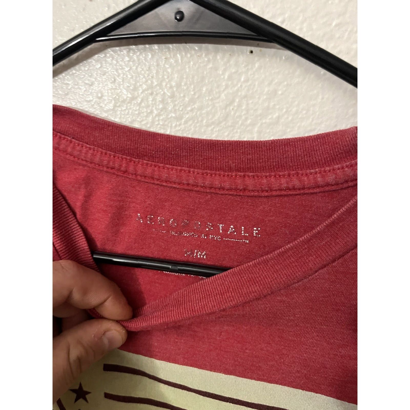 Aeropostale VINTAGE Aeropostale T-Shirt Shirt Mens Size M Red Logo 90s Casual Graphic Tee Size US M / EU 48-50 / 2 - 2 Thumbnail