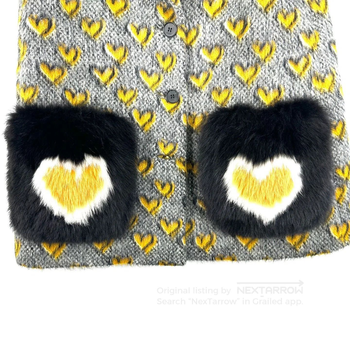 Fendi Fendi Heart Pattern Sleeveless Vest. Size M / US 6-8 / IT 42-44 - 5 Thumbnail