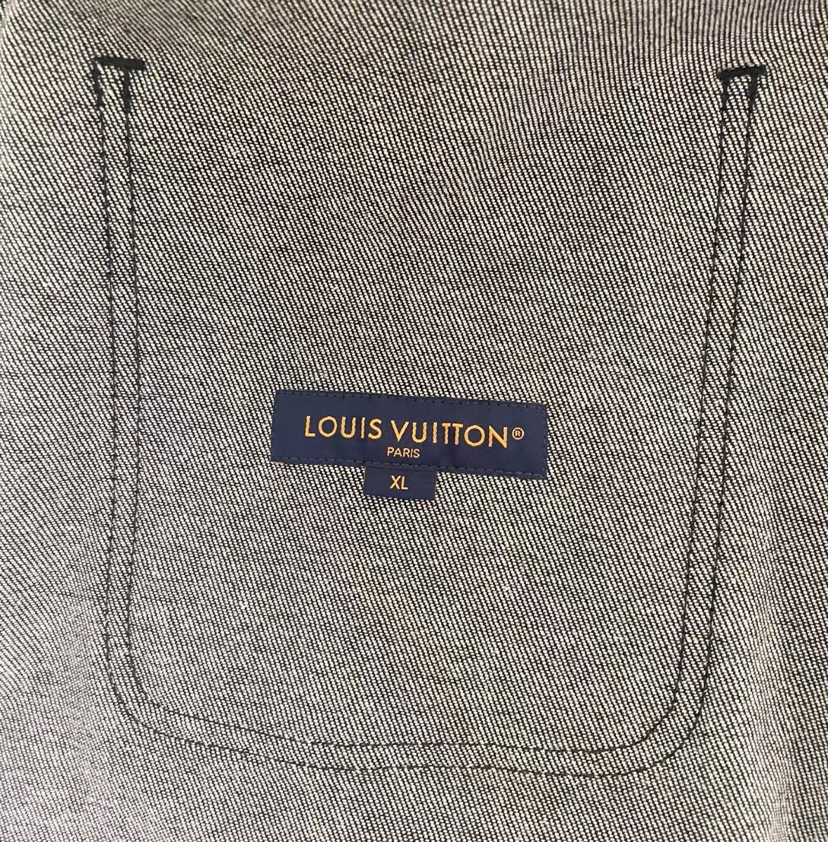 Louis Vuitton Louis Vuitton Gypsophila paniculata denim jacket Size US XL / EU 56 / 4 - 3 Thumbnail