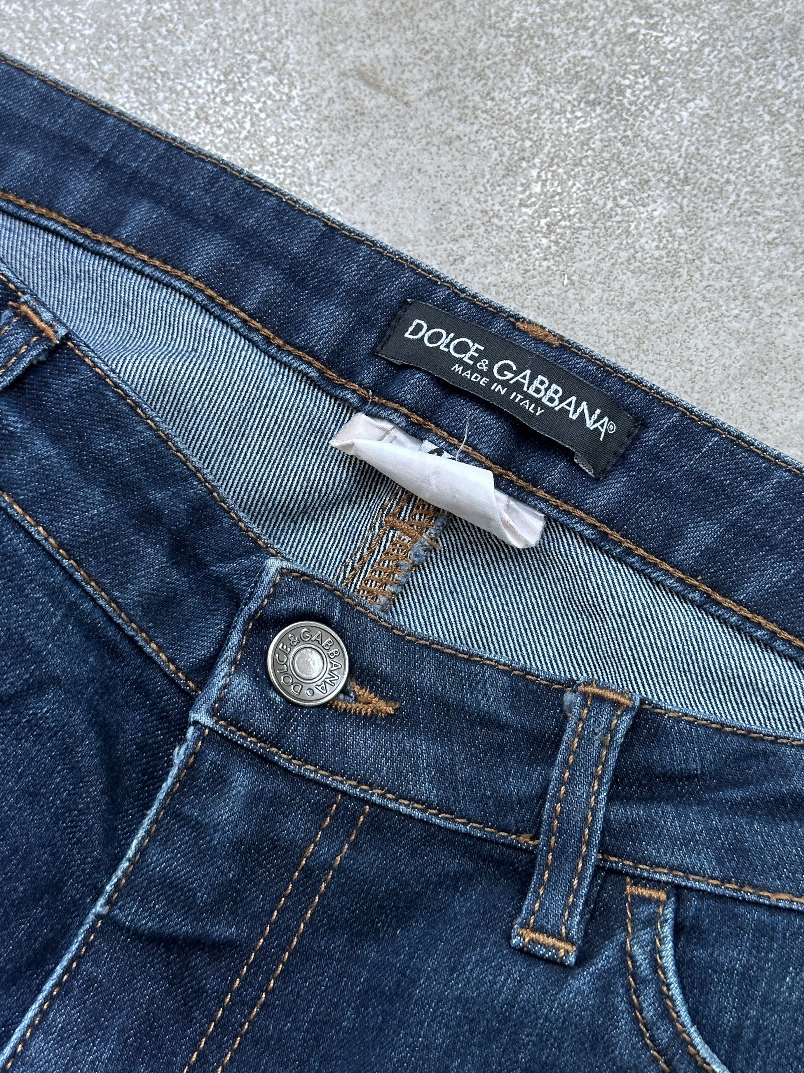 Dolce & Gabbana Vintage Dolce & Gabbana D&G Blue Denim Jeans Pants Size 32" / US 10 / IT 46 - 9 Thumbnail