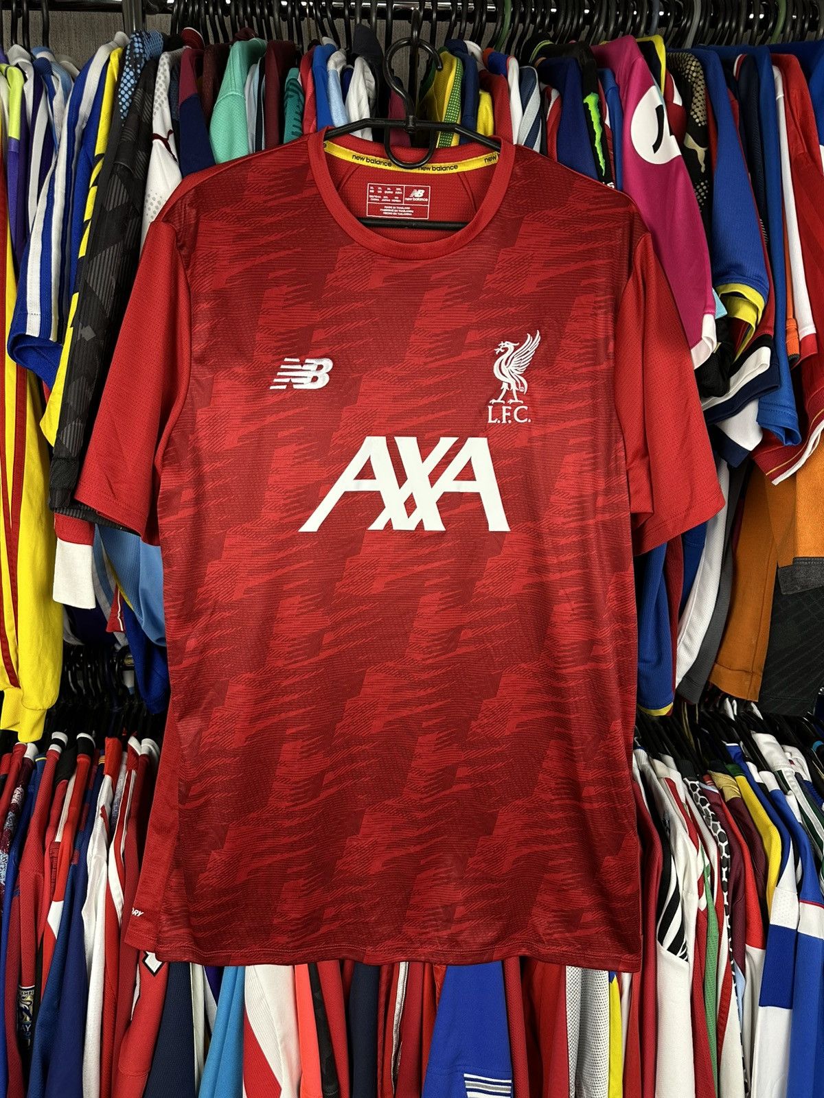 New Balance Liverpool 2019 2020 New Balance Football Shirt Jersey Soccer Size US XL / EU 56 / 4 - 1 Thumbnail
