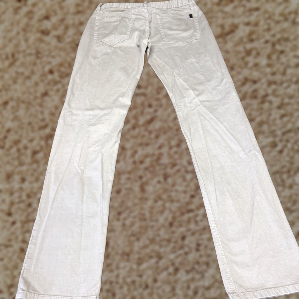 Vintage Joe's Jeans Pants Mens 31x32 Beige Chino Stretch Elastic Waist Straight Casual Size US 31 - 1 Thumbnail