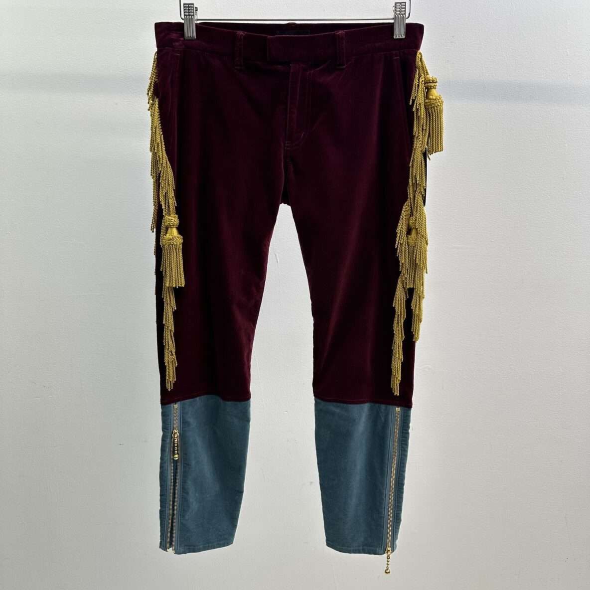 Undercover Undercover Tassel Velour Pants Size US 32 / EU 48 - 1 Thumbnail