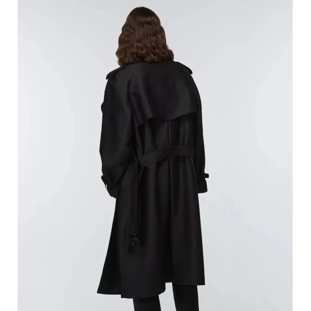 Tom Ford o1loc1c1224 TFO874 Trench Coat in Black Size US L / EU 52-54 / 3 - 2 Thumbnail