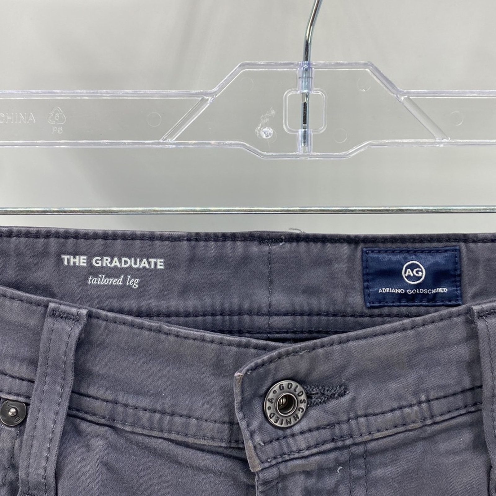 AG Adriano Goldschmied Ag Adriano Goldschmied the graduate tailored leg jean sz 32 Size US 32 / EU 48 - 3 Thumbnail