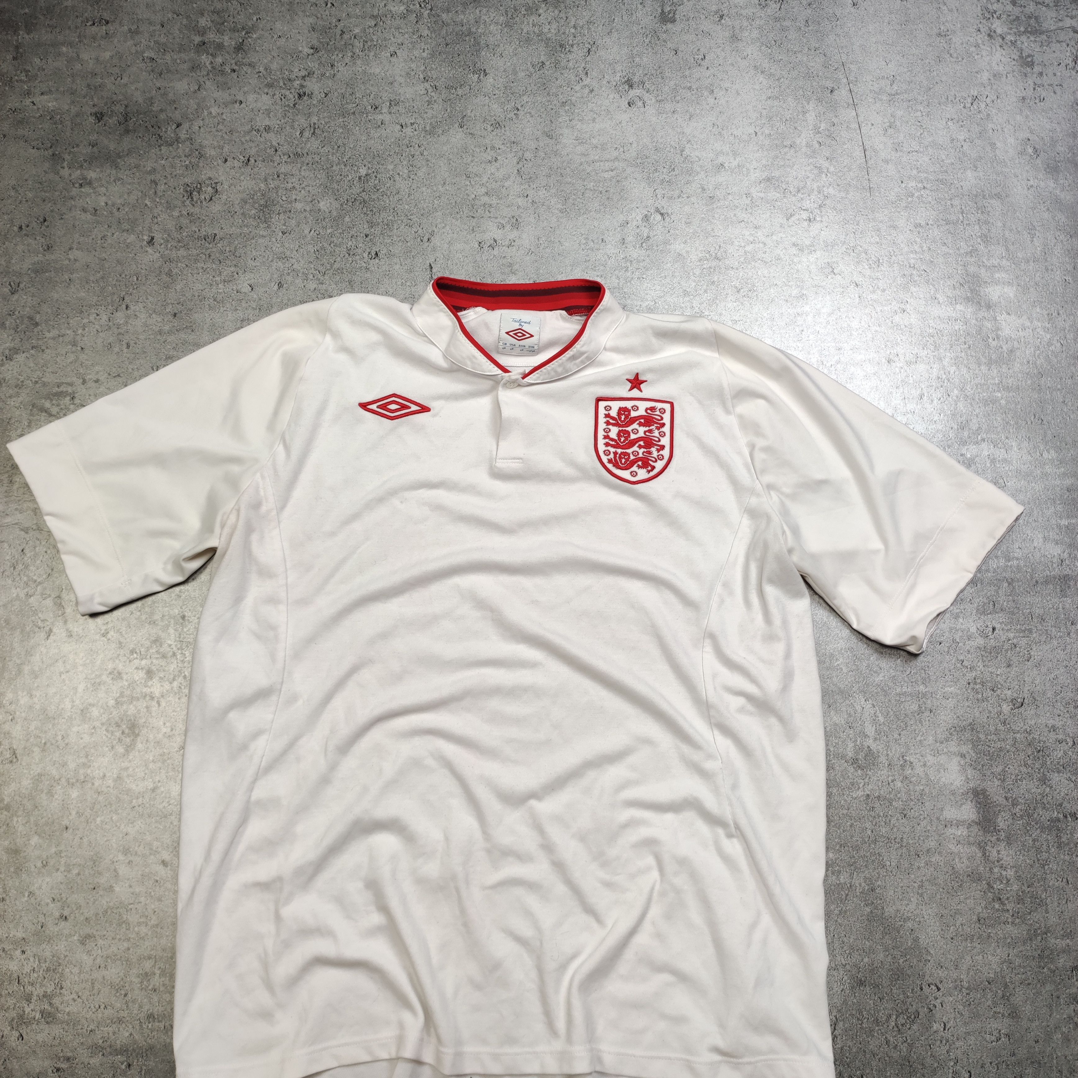 Vintage RARE Umbro x England National Football Team 2012 Jersey Size US L / EU 52-54 / 3 - 2 Thumbnail