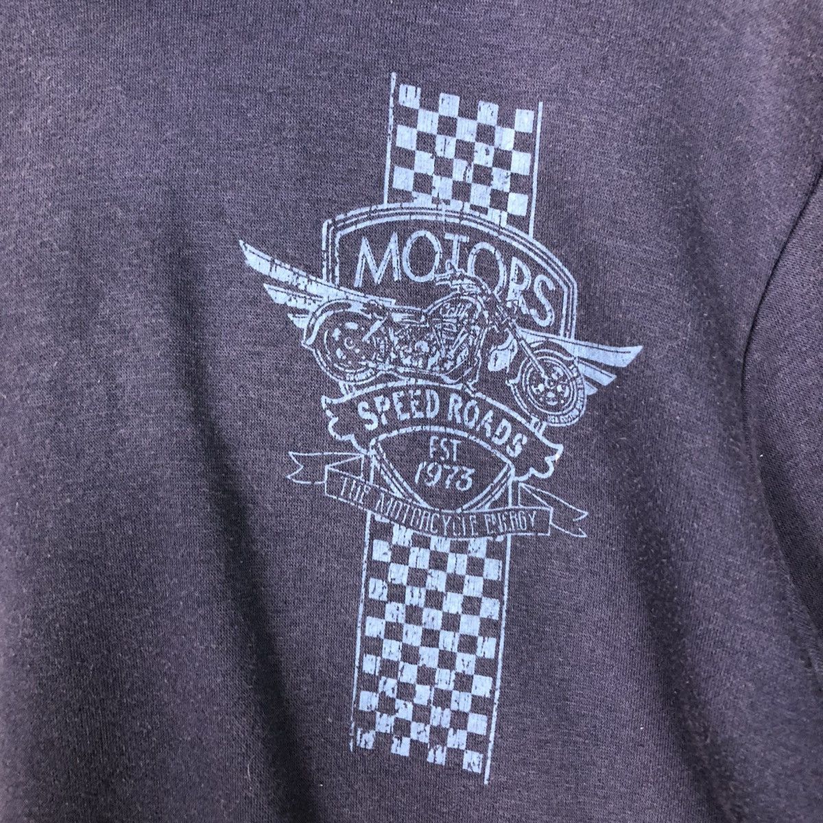 Japanese Brand 🔥VINTAGE HOODIE PULL OVER GARAGE MOTOR SPEED ROAD BIG LOGO Size US L / EU 52-54 / 3 - 17 Thumbnail