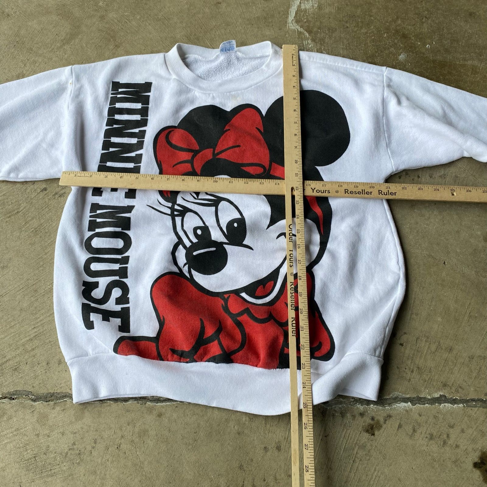 Vintage VINTAGE MINNIE MOUSE AOP CREWNECK SWEATSHIRT MEDIUM Size US M / EU 48-50 / 2 - 5 Thumbnail