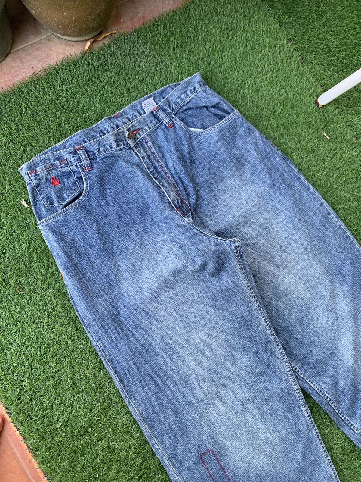 Rocawear Vintage Roca Wear Baggy Rap Jeans Size US 36 / EU 52 - 5 Thumbnail