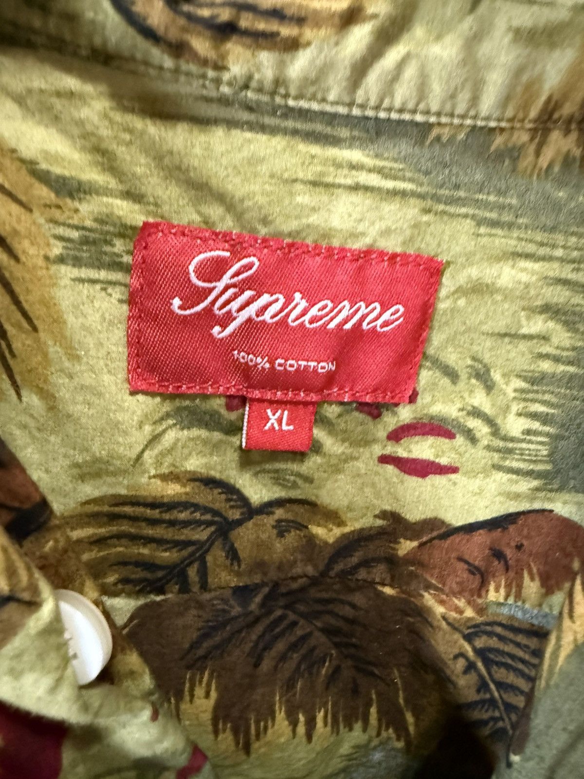 Supreme Supreme Hawaiian Shirt ss2012 Size US XL / EU 56 / 4 - 2 Thumbnail