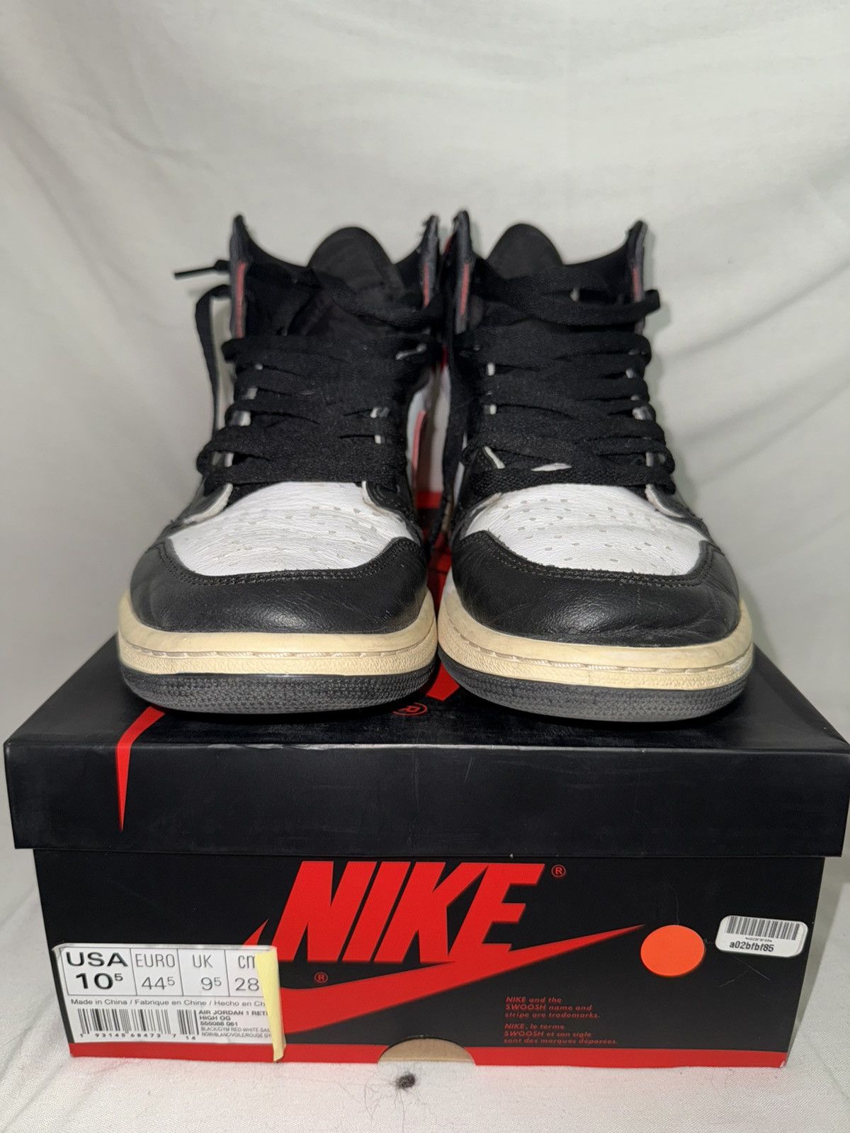 Jordan Brand × Nike Air Jordan 1 High OG “Gym Red” Size US 10.5 / EU 43-44 - 3 Thumbnail