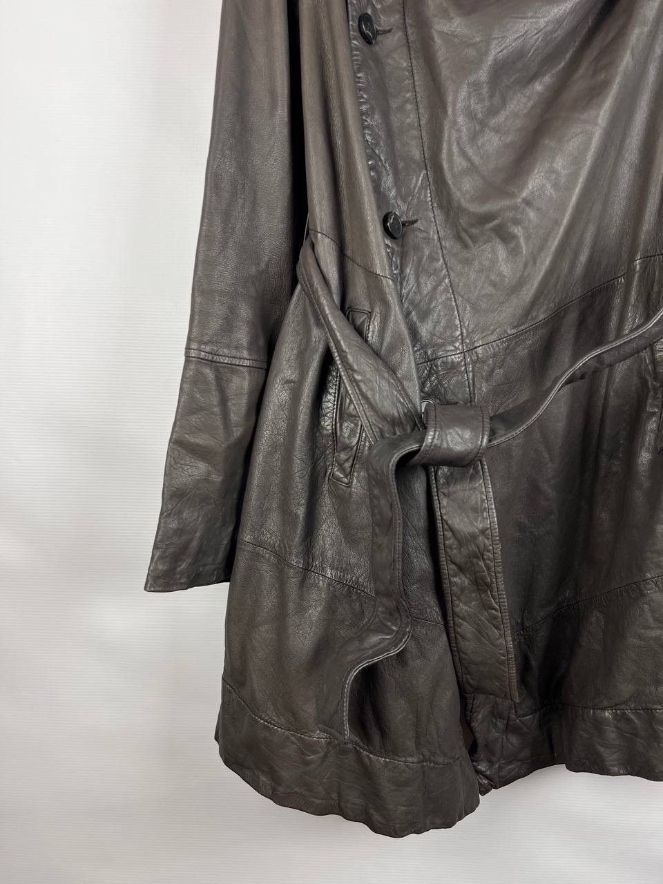 Allsaints Allsaints leather whitton coat woman size 14 Size L / US 10 / IT 46 - 8 Thumbnail