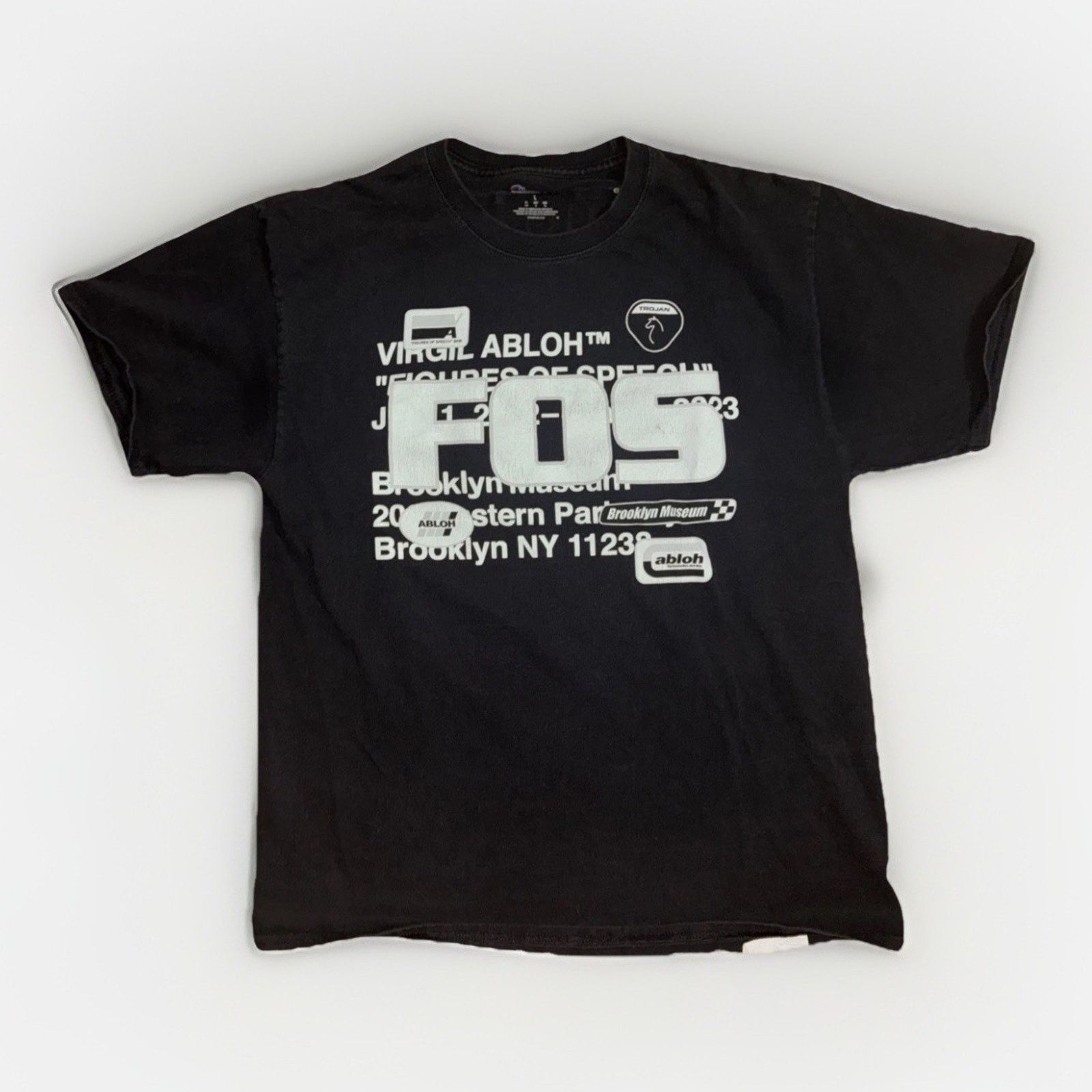 Virgil Abloh Virgil Abloh x Brooklyn Museum T-Shirt Black 20x26 Size US L / EU 52-54 / 3 - 1 Thumbnail