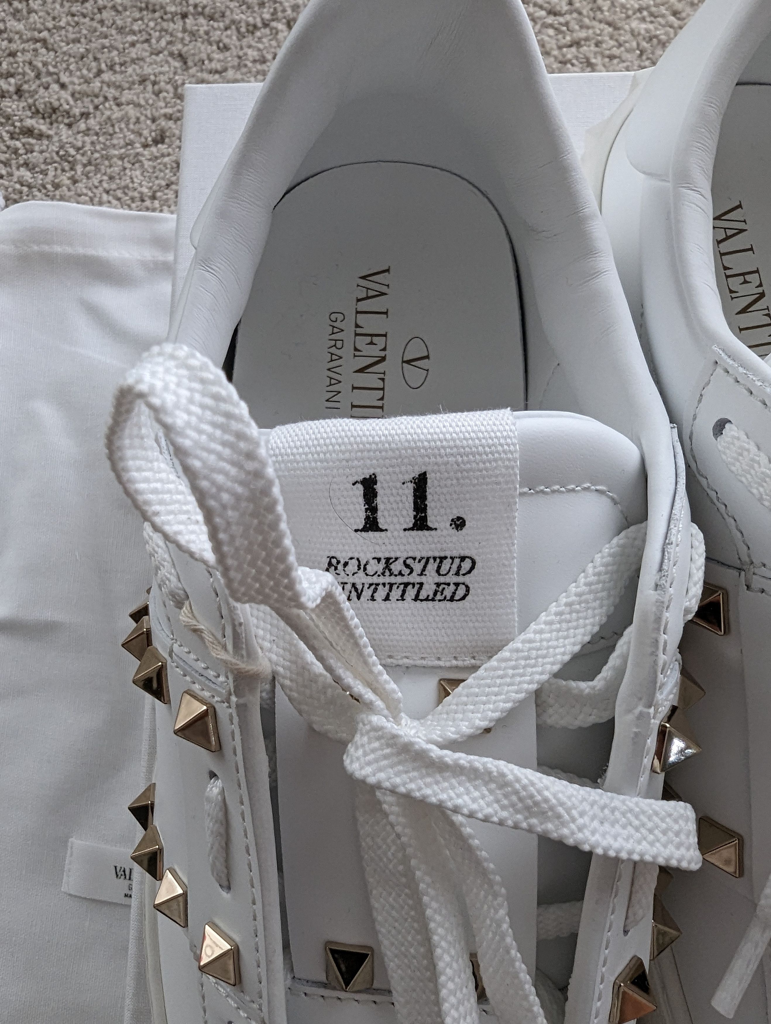 Valentino Valentino Rockstud Untitled Sneaker Size US 7.5 / EU 40-41 - 4 Thumbnail