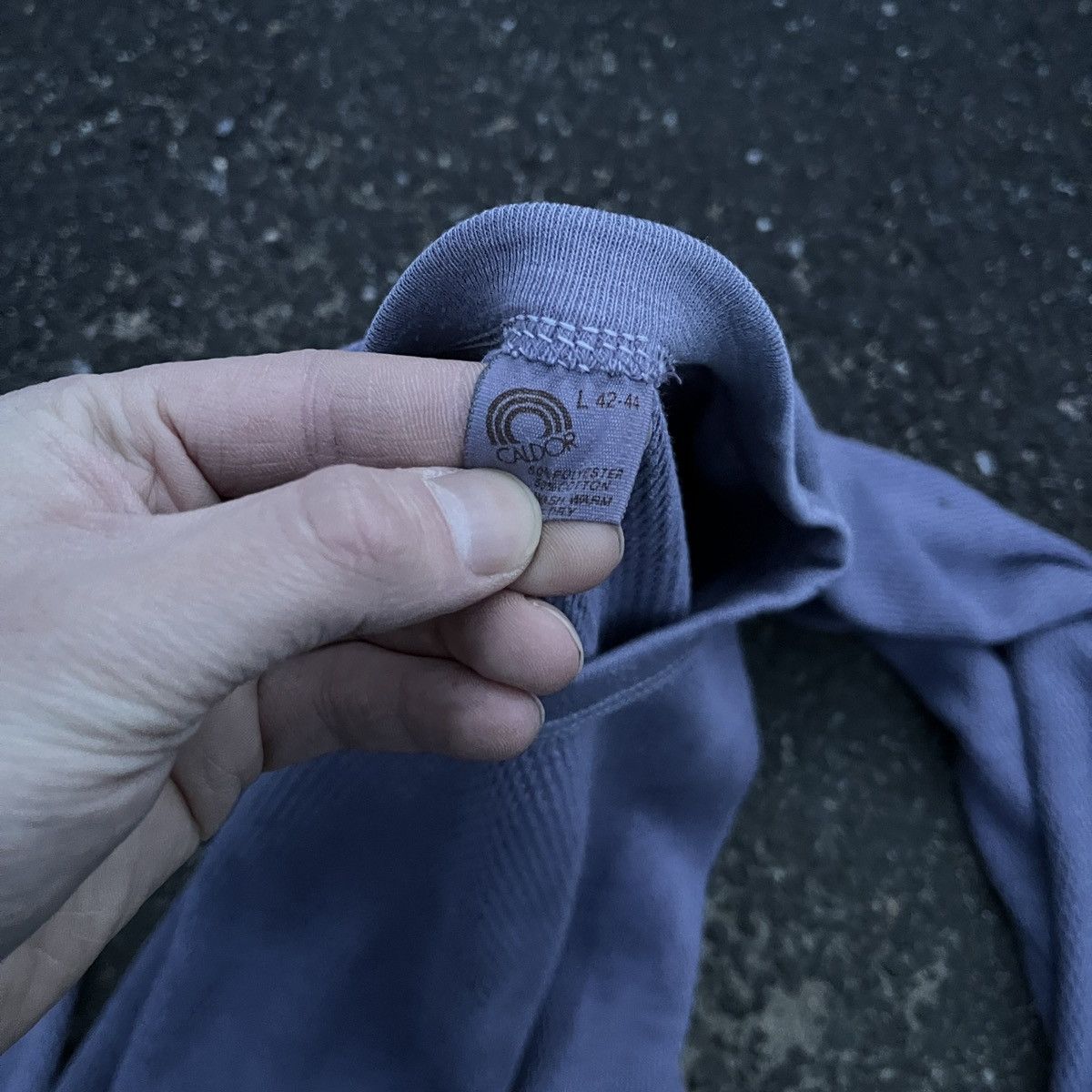 Other Vintage Thermal Overdyed Shirt Size L 80’s 90’s Size US L / EU 52-54 / 3 - 4 Thumbnail