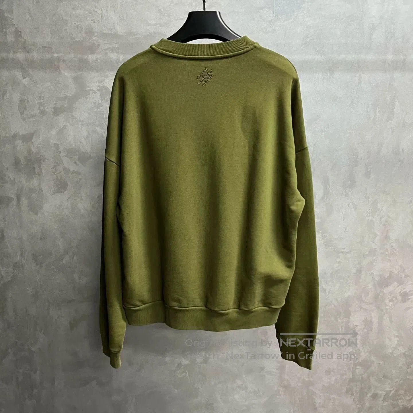 Louis Vuitton Louis Vuitton 2024 Military Green Logo Sweatshirt. Size US L / EU 52-54 / 3 - 5 Thumbnail