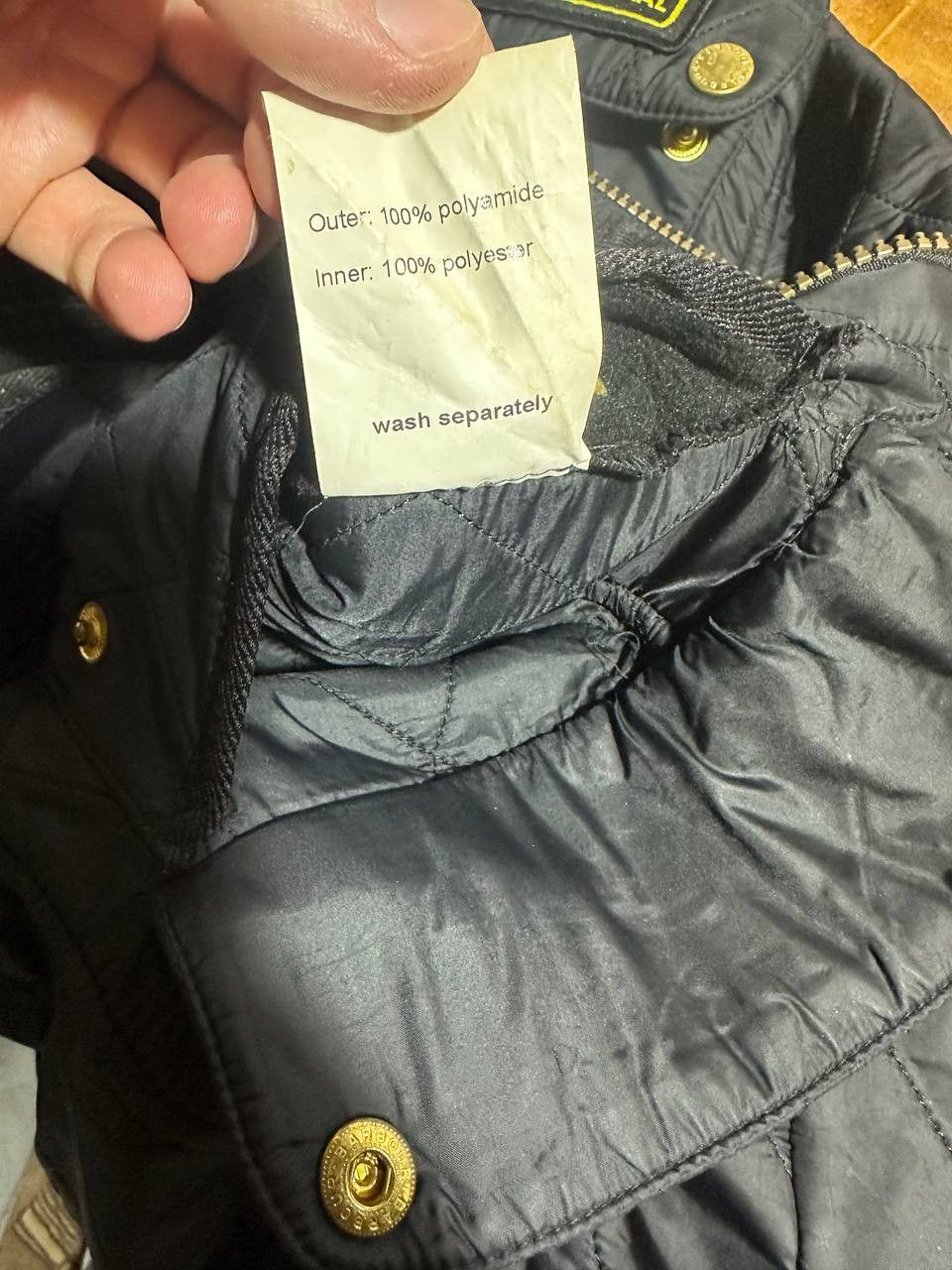 Barbour × Vintage Barbour International Jacket Women Size S / US 4 / IT 40 - 10 Thumbnail