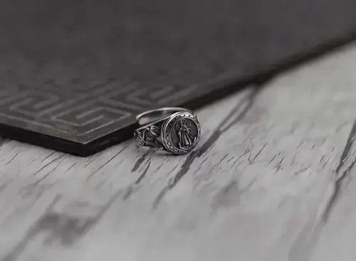 Japanese Brand Adjustable S925 Sterling Silver Ring Size ONE SIZE - 4 Thumbnail