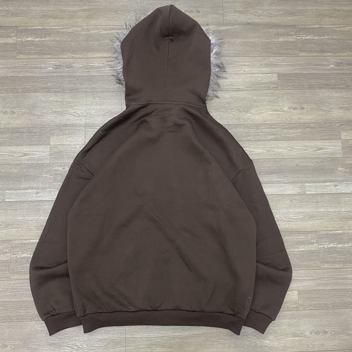 Hysteric Glamour × If Six Was Nine × Le Grande Bleu (L.G.B.) Shein Zipper Fur Hoodie ifsixwasnine lgb style brown Size US M / EU 48-50 / 2 - 8 Thumbnail