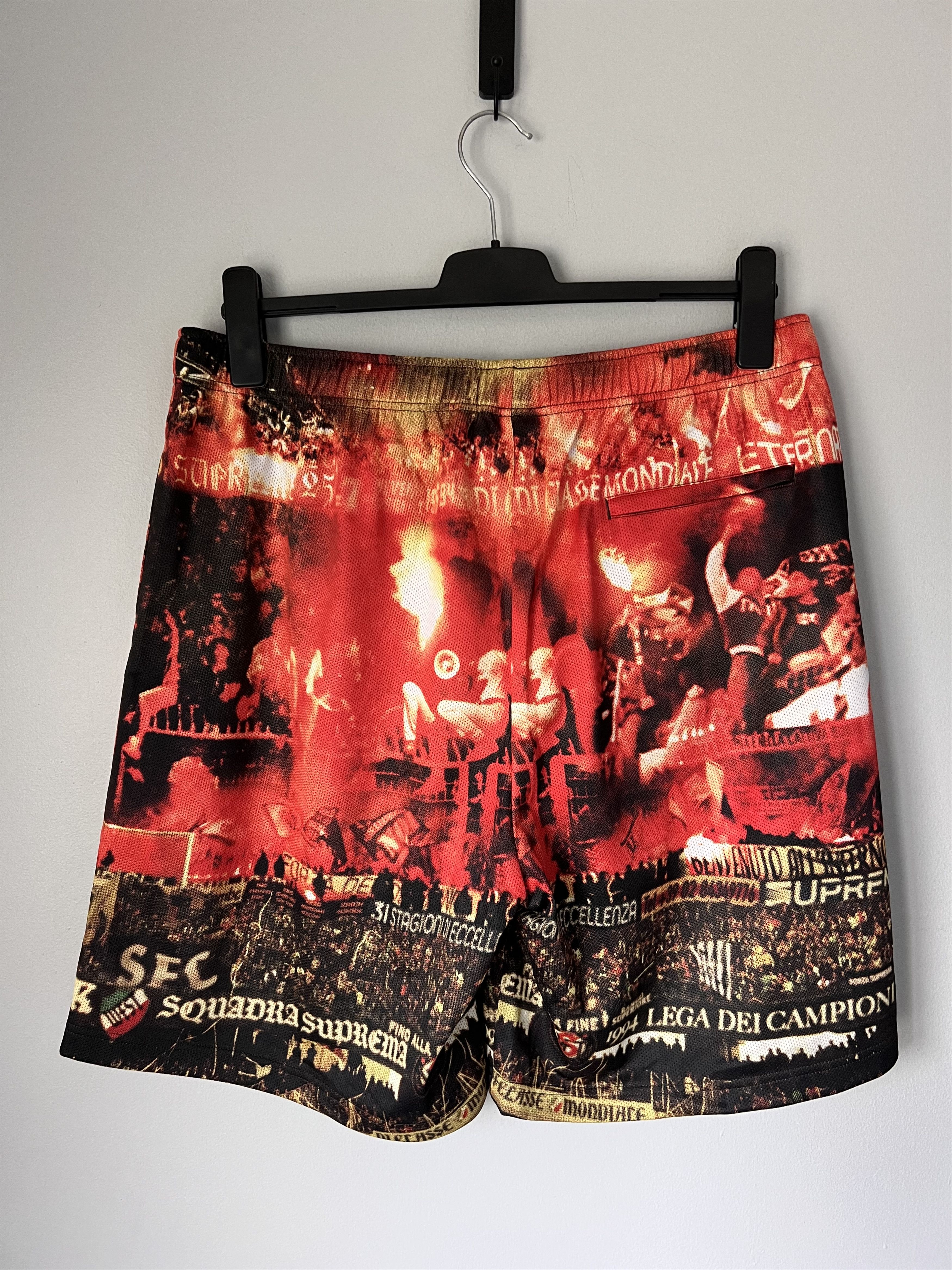 Supreme Supreme Vinci Por Noi Soccer Shorts in Red Size US 34 / EU 50 - 4 Thumbnail