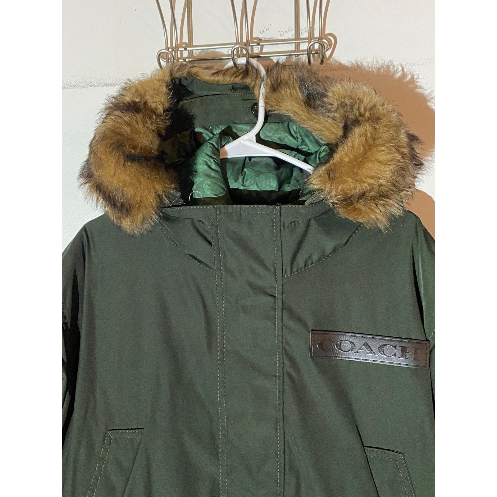 Coach Coach 3-in-1 Parka Sherling Down Puffer Removable Liner Hood Size 3XL / US 20-22 - 11 Thumbnail