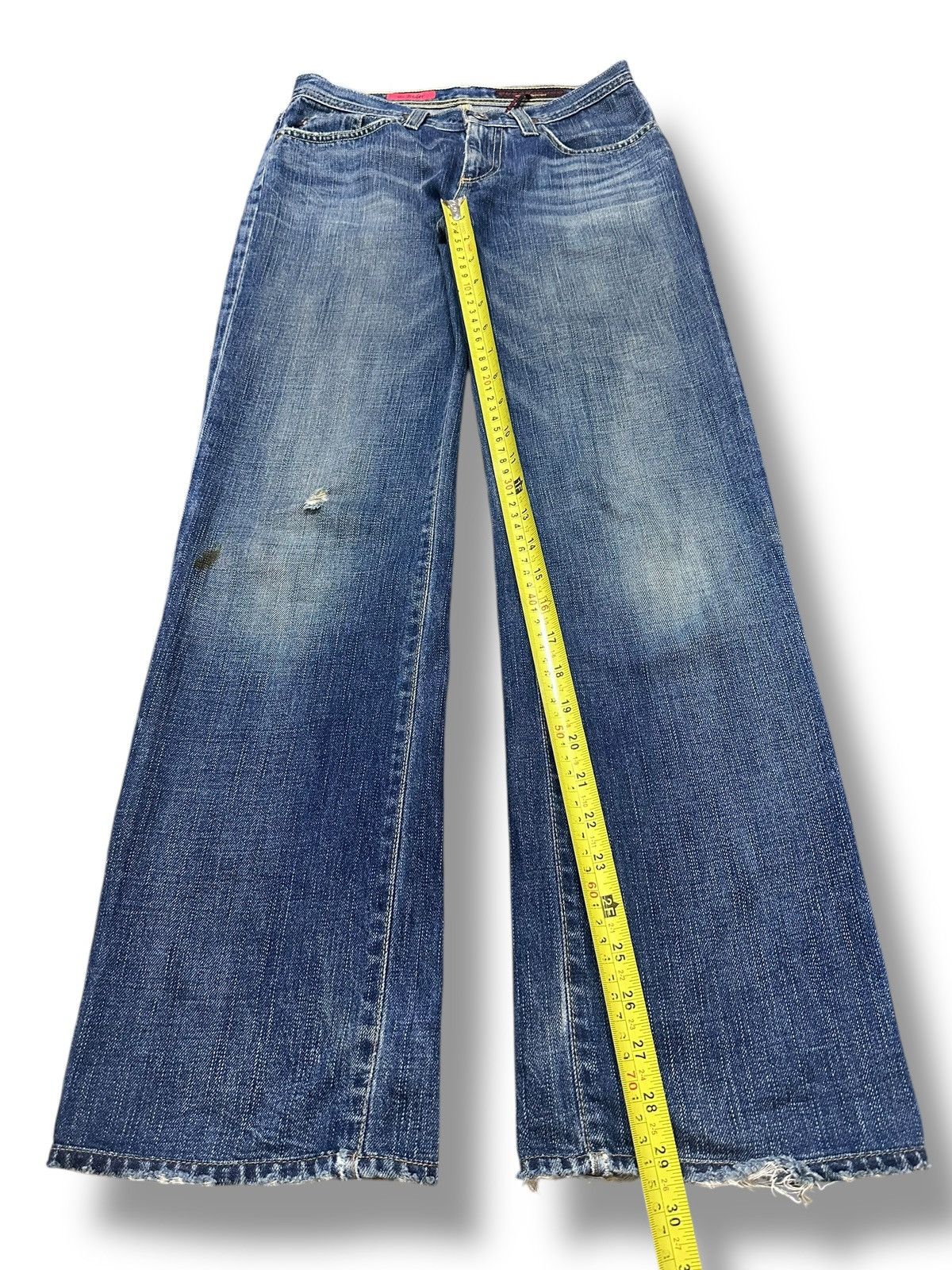 AG Adriano Goldschmied AG Baggy Loose Jeans Style With Faded Wash Size US 28 / EU 44 - 15 Thumbnail