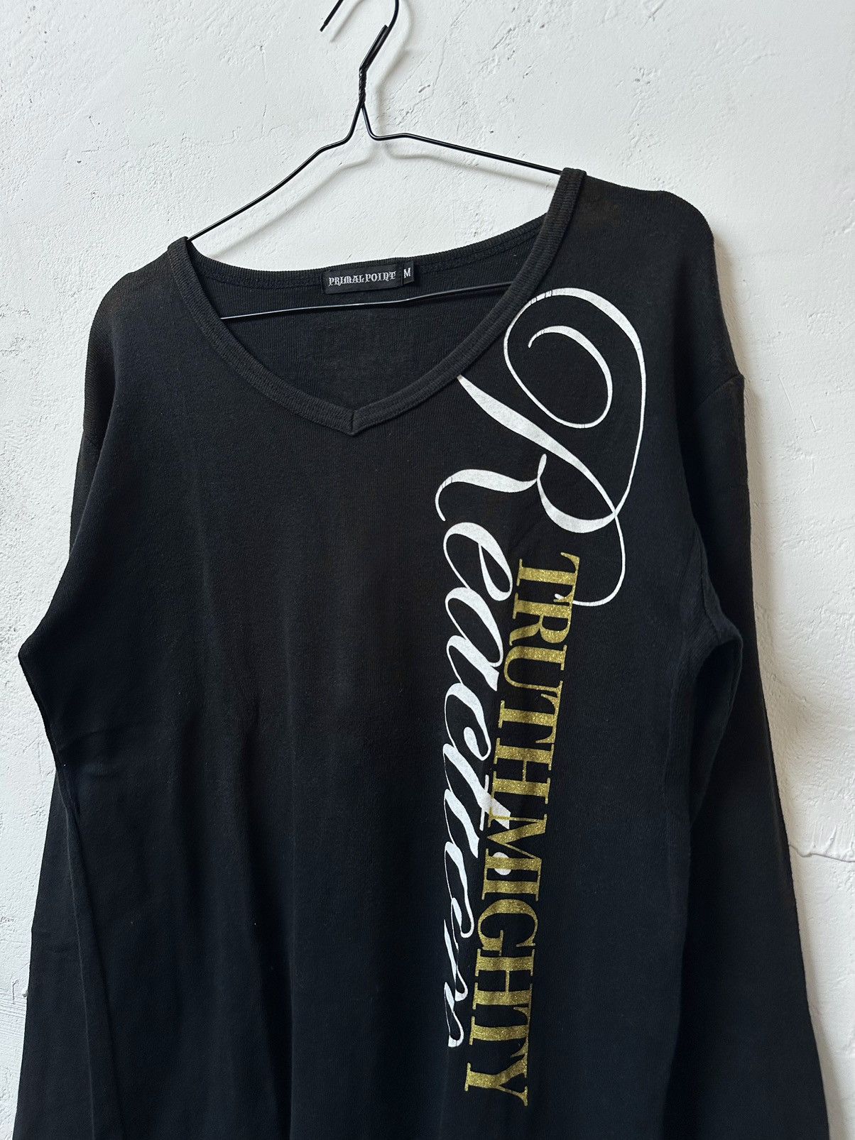 Japanese Brand Y2K Japanes Primal Point Poem Ifsix Lgb Style Size US M / EU 48-50 / 2 - 4 Thumbnail