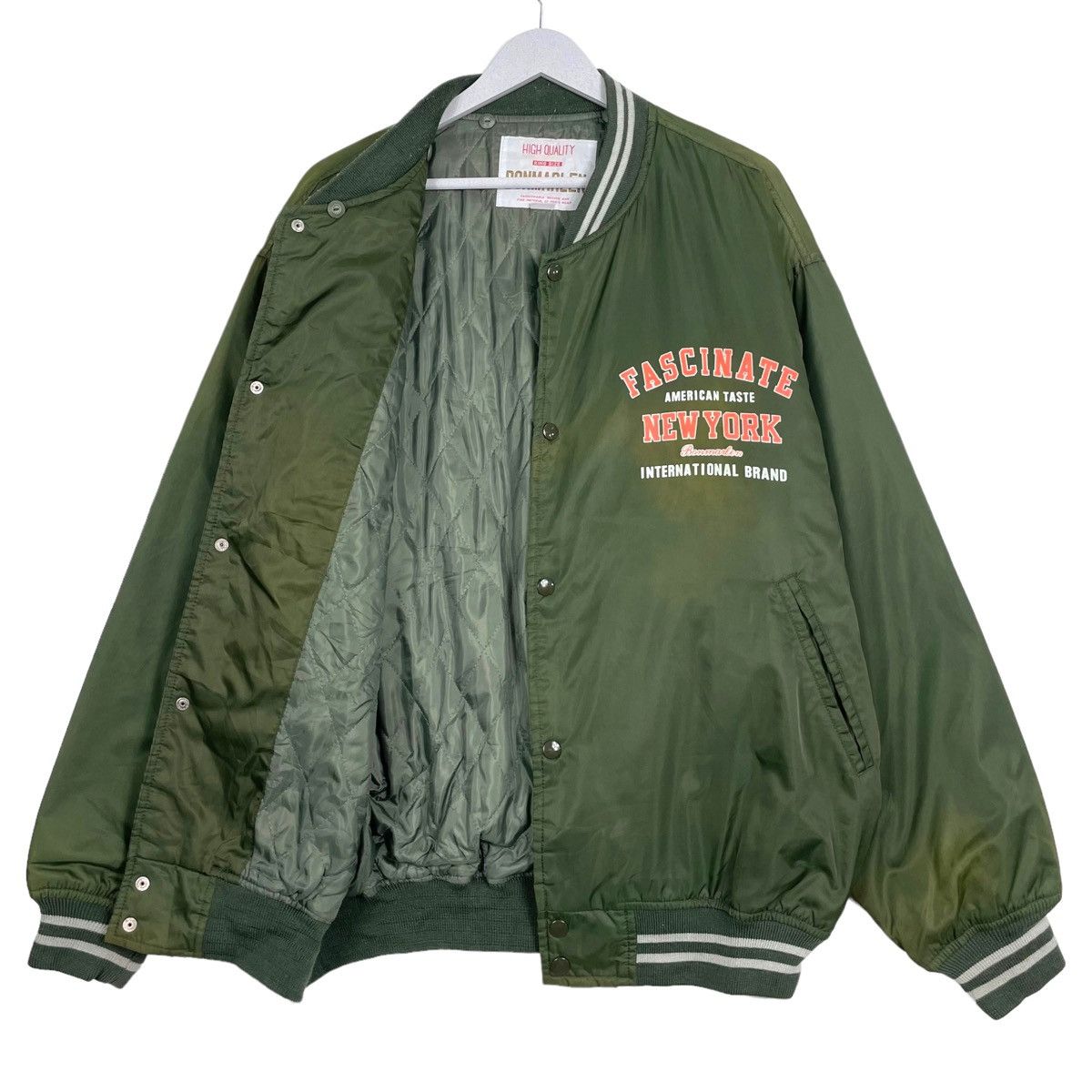 Other 💥BONMARLEN SPORT VARSITY STREETSTYLE SUNFADED JACKET Size US XXL / EU 58 / 5 - 8 Thumbnail